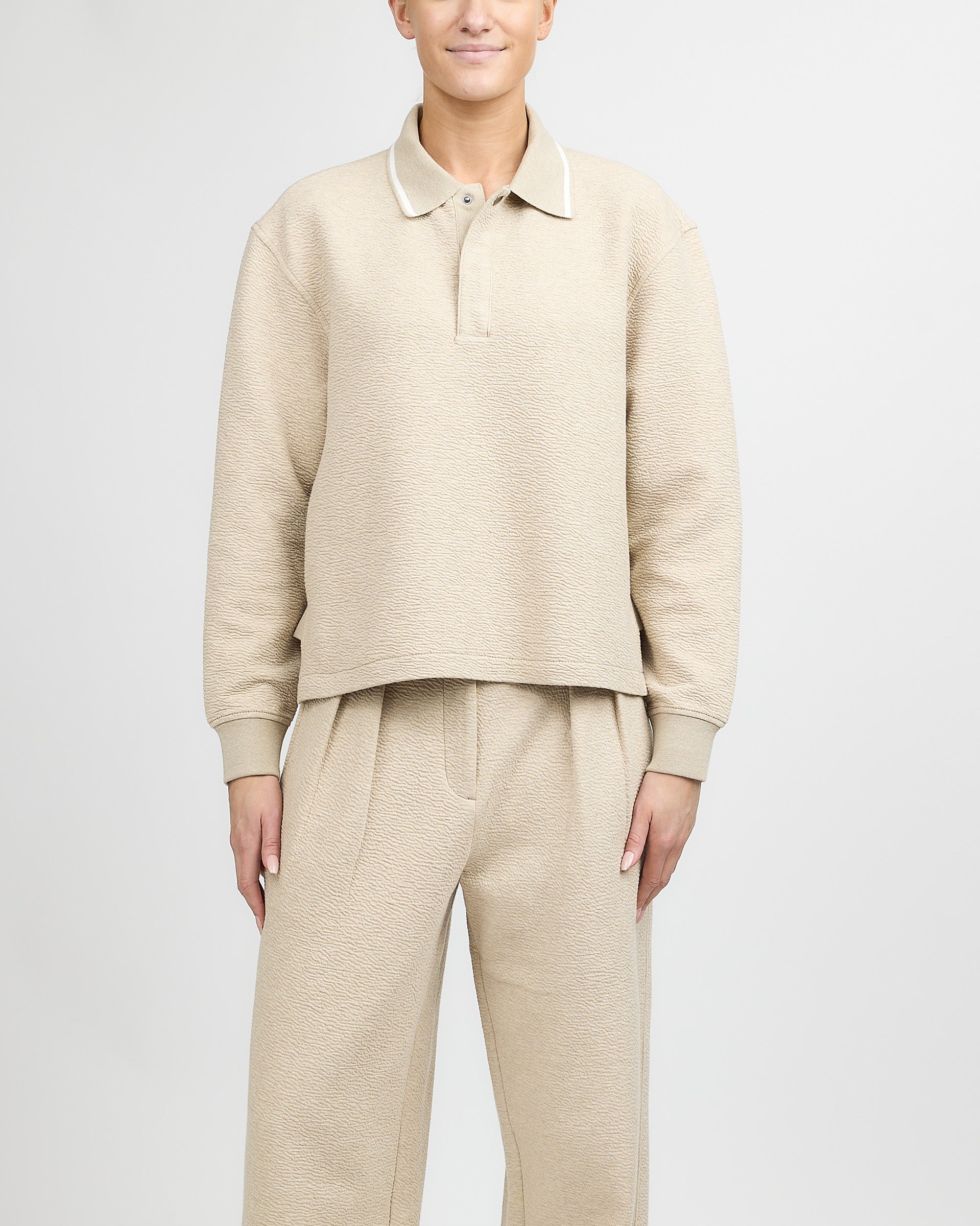 Proenza Schouler White Label Genevieve Knit Pullover Melange