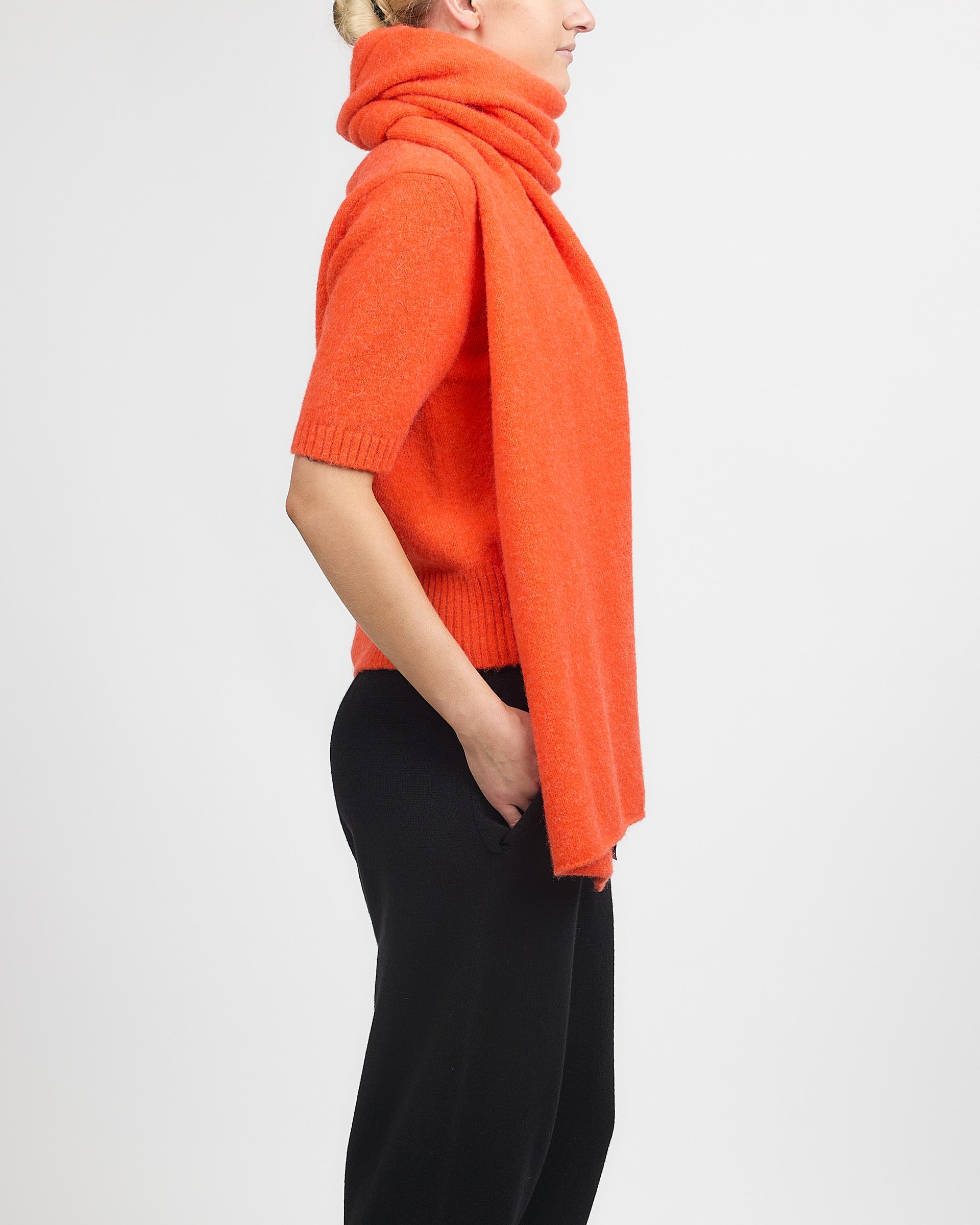 Rika Studios Luis Wrap Scarf Orange