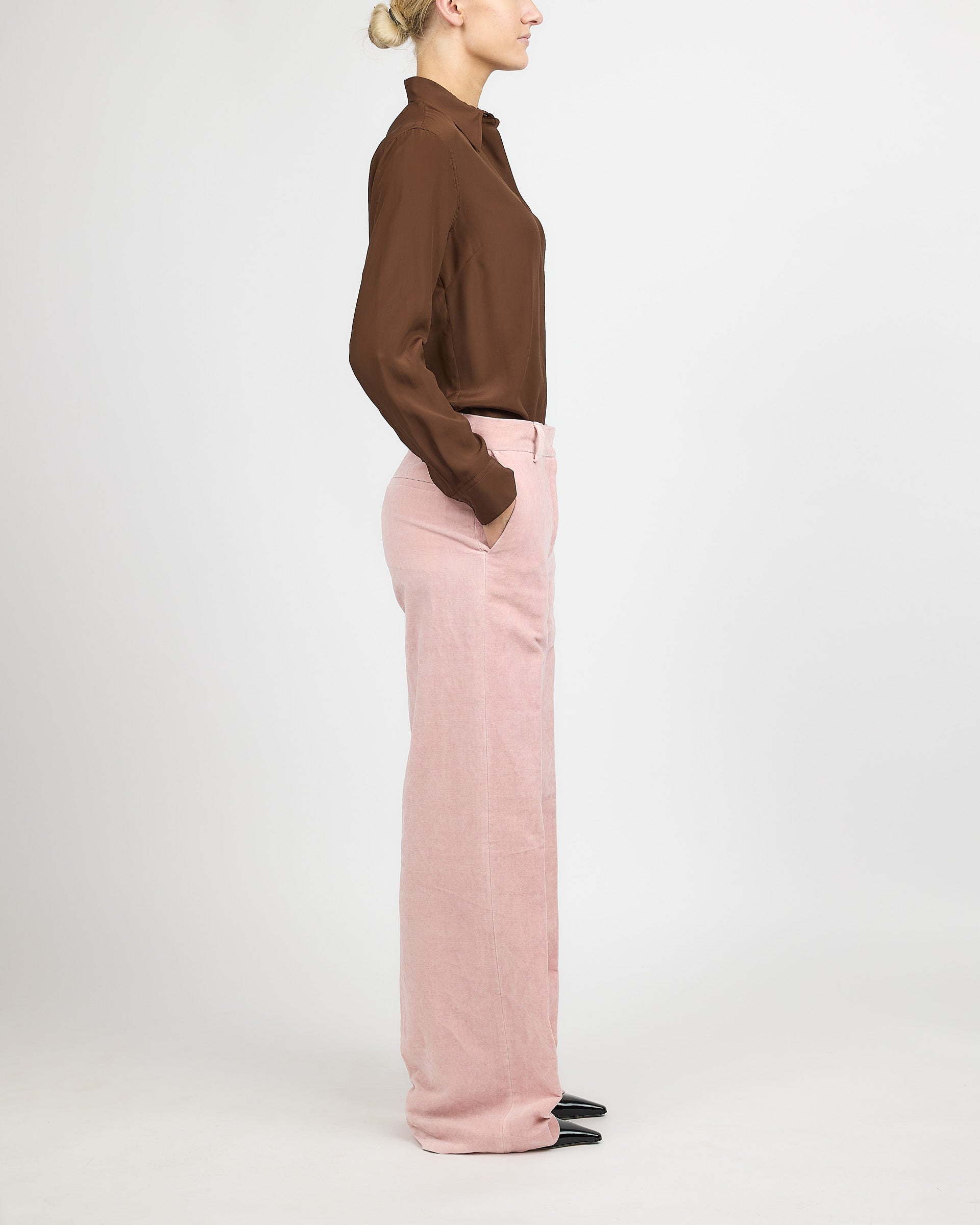 Dries Van Noten Light Pink Paxy Pants