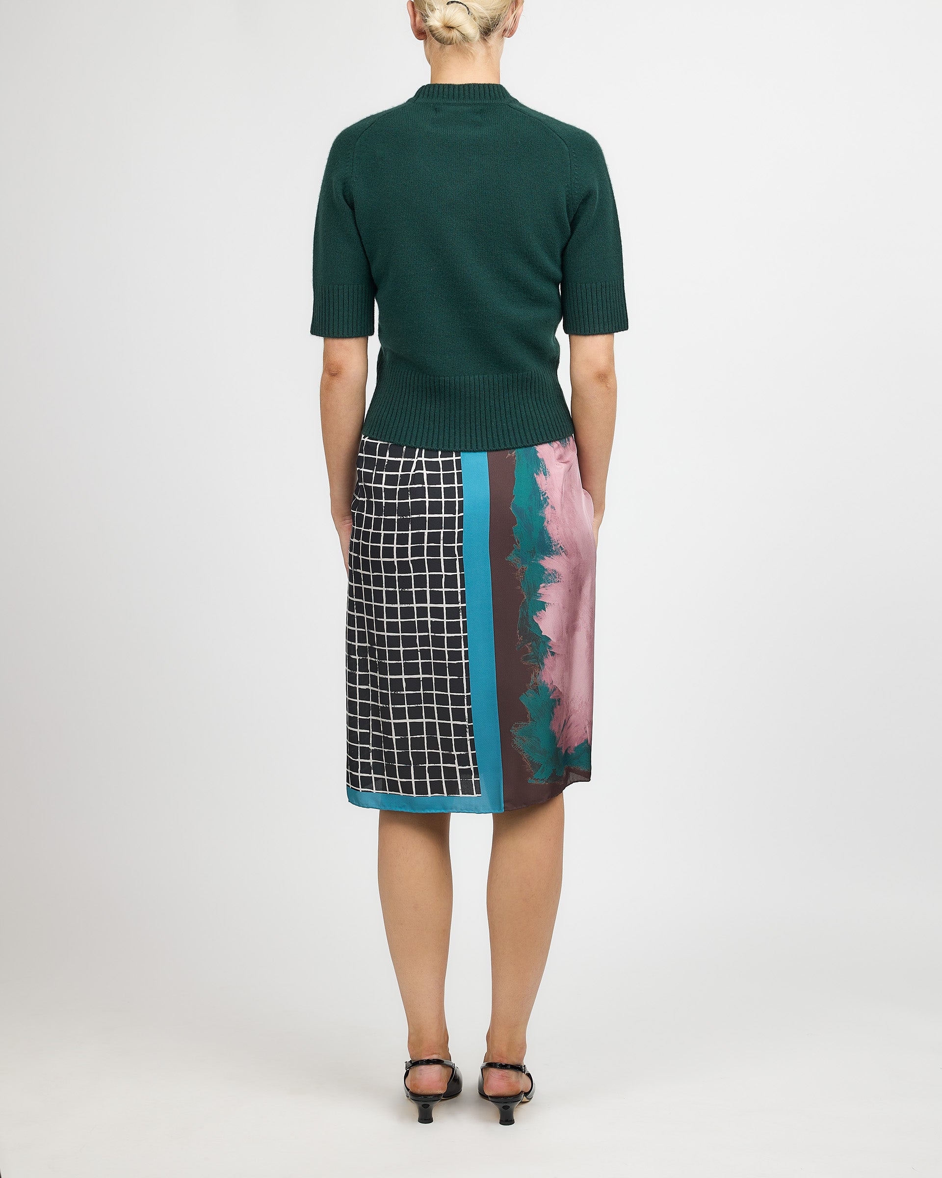 Dries Van Noten Scarfy Skirt Dessin