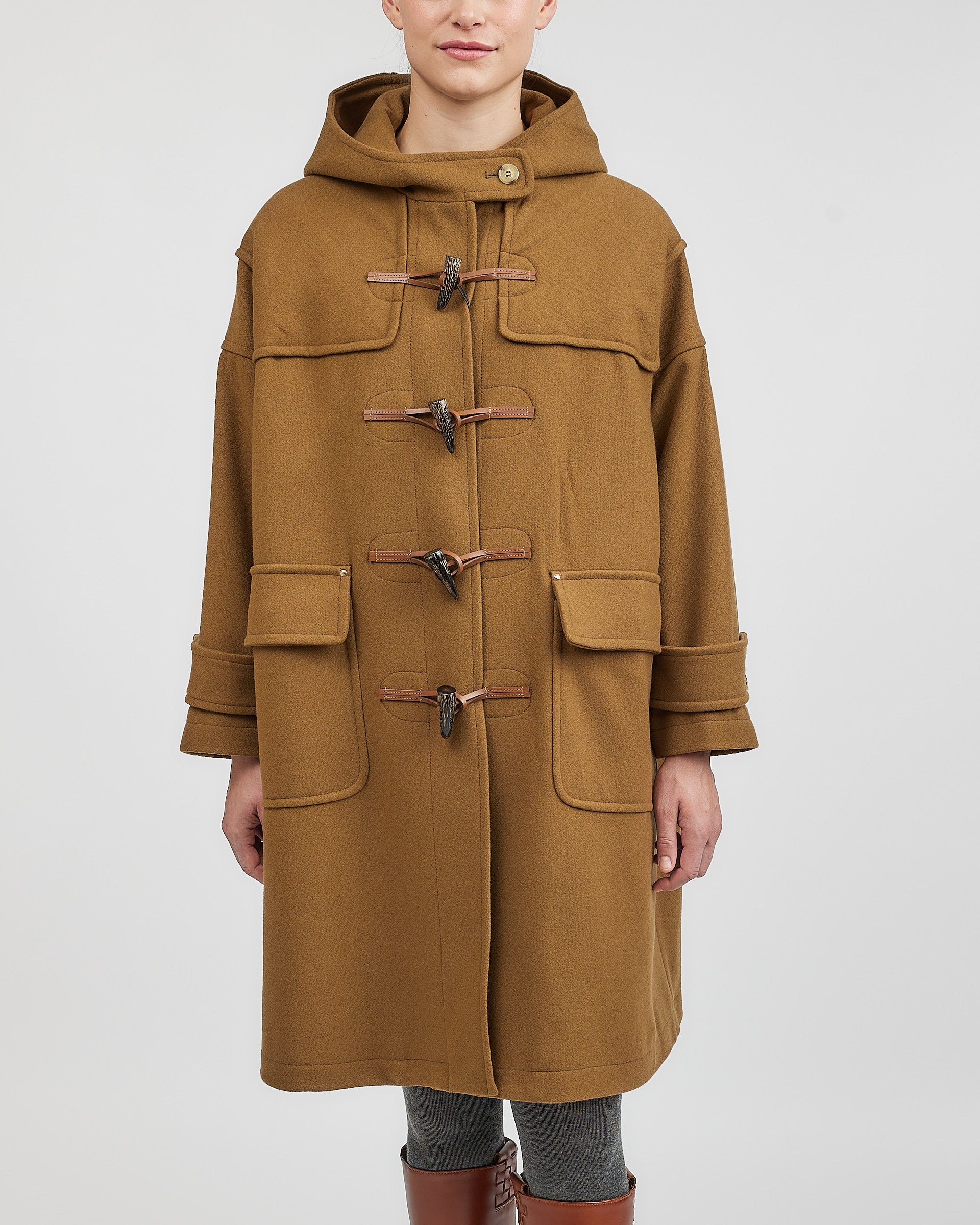 Mackintosh Camel Humbie Duffle Coat