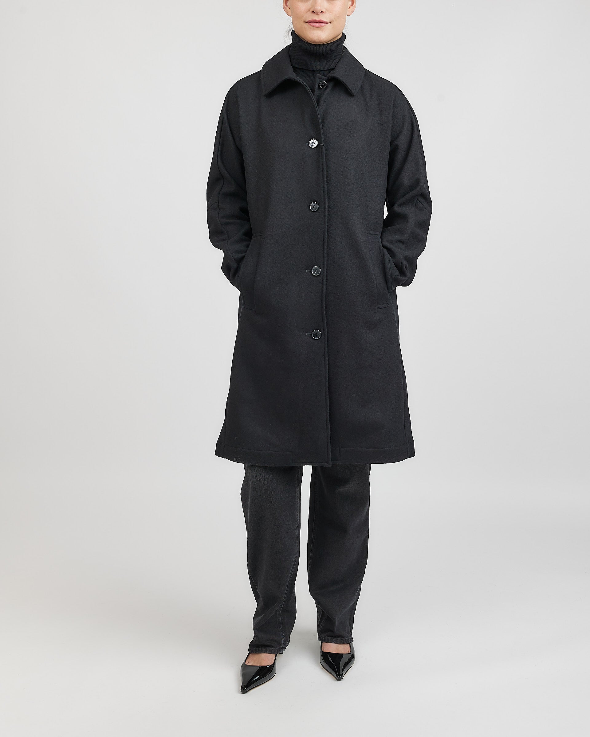 Mackintosh Black Fairlie Coat