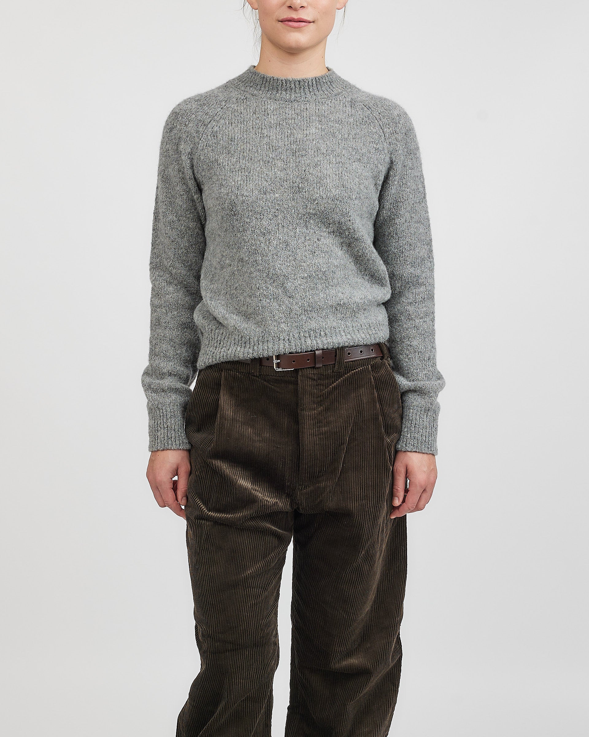 Dries Van Noten Texas Sweater Mid Grey