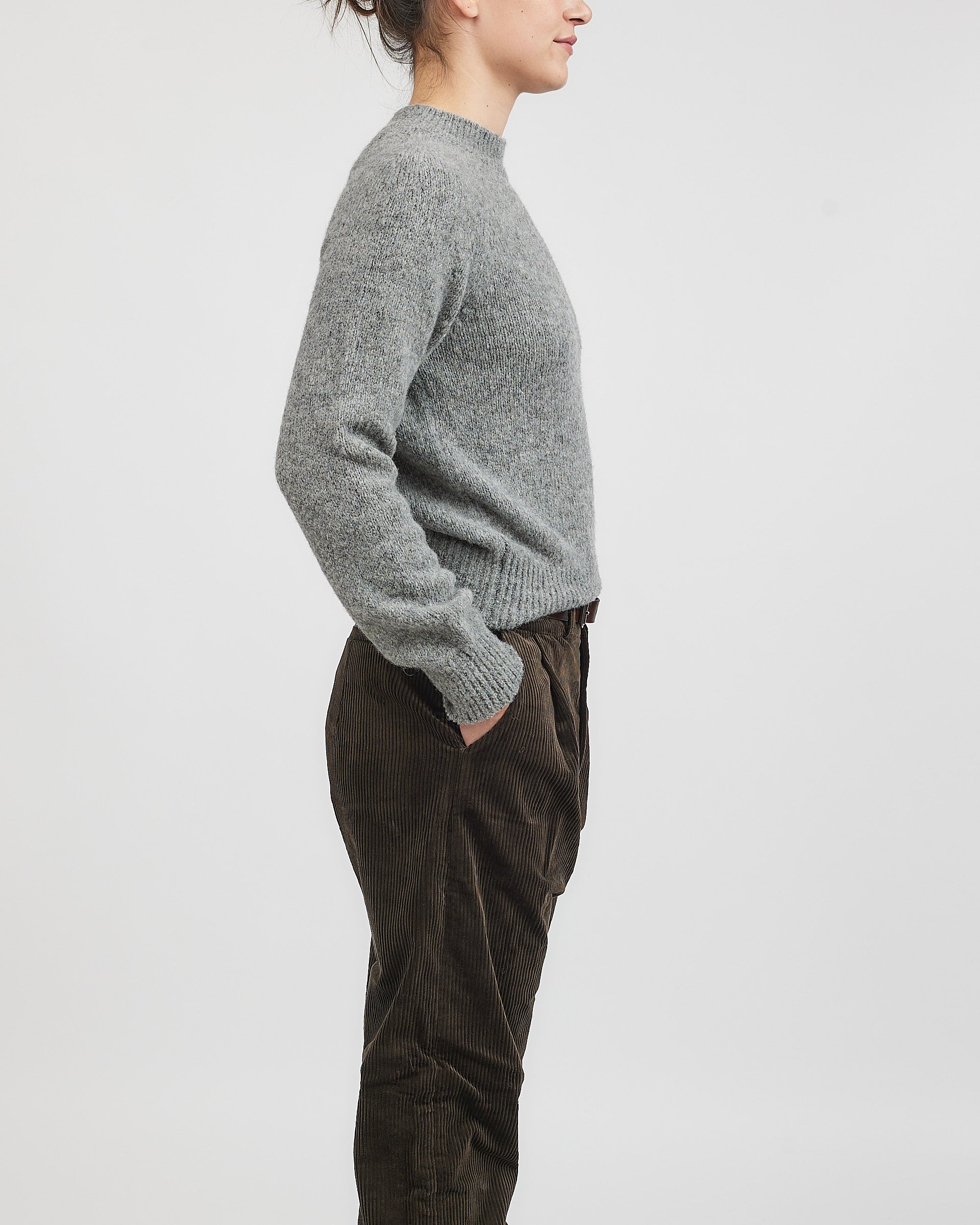 Dries Van Noten Texas Sweater Mid Grey