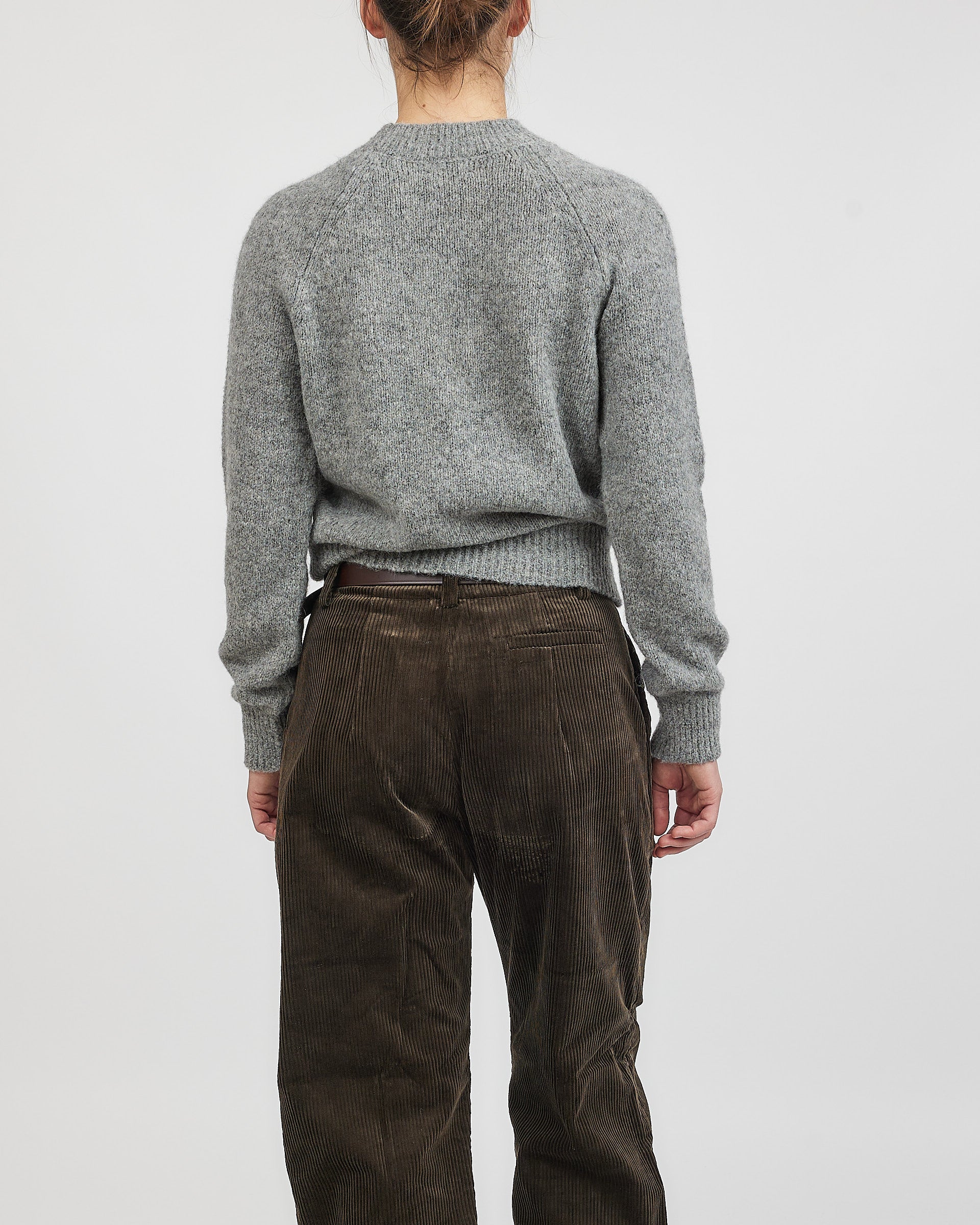 Dries Van Noten Texas Sweater Mid Grey