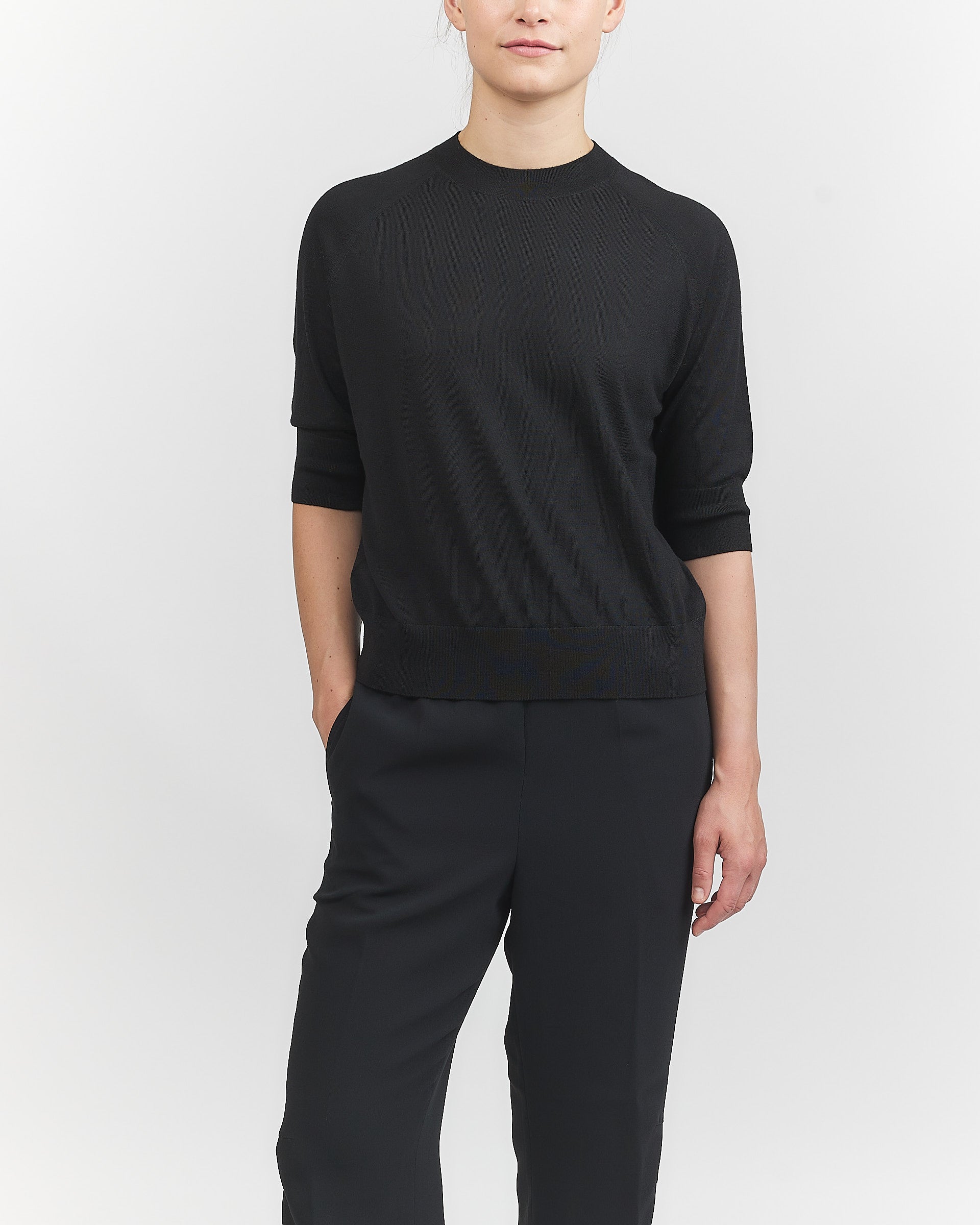 Dries Van Noten Black Tuan Sweater