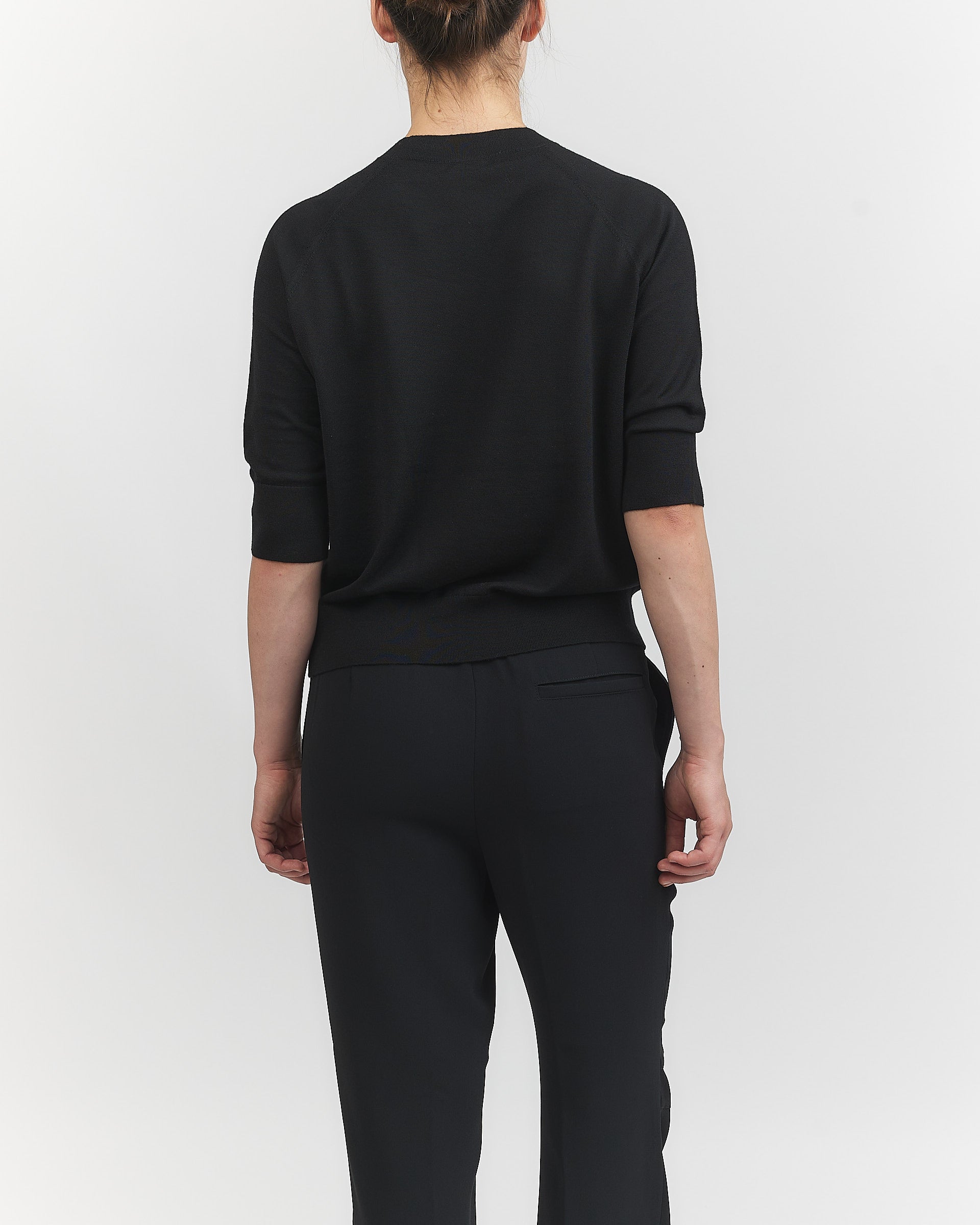 Dries Van Noten Black Tuan Sweater