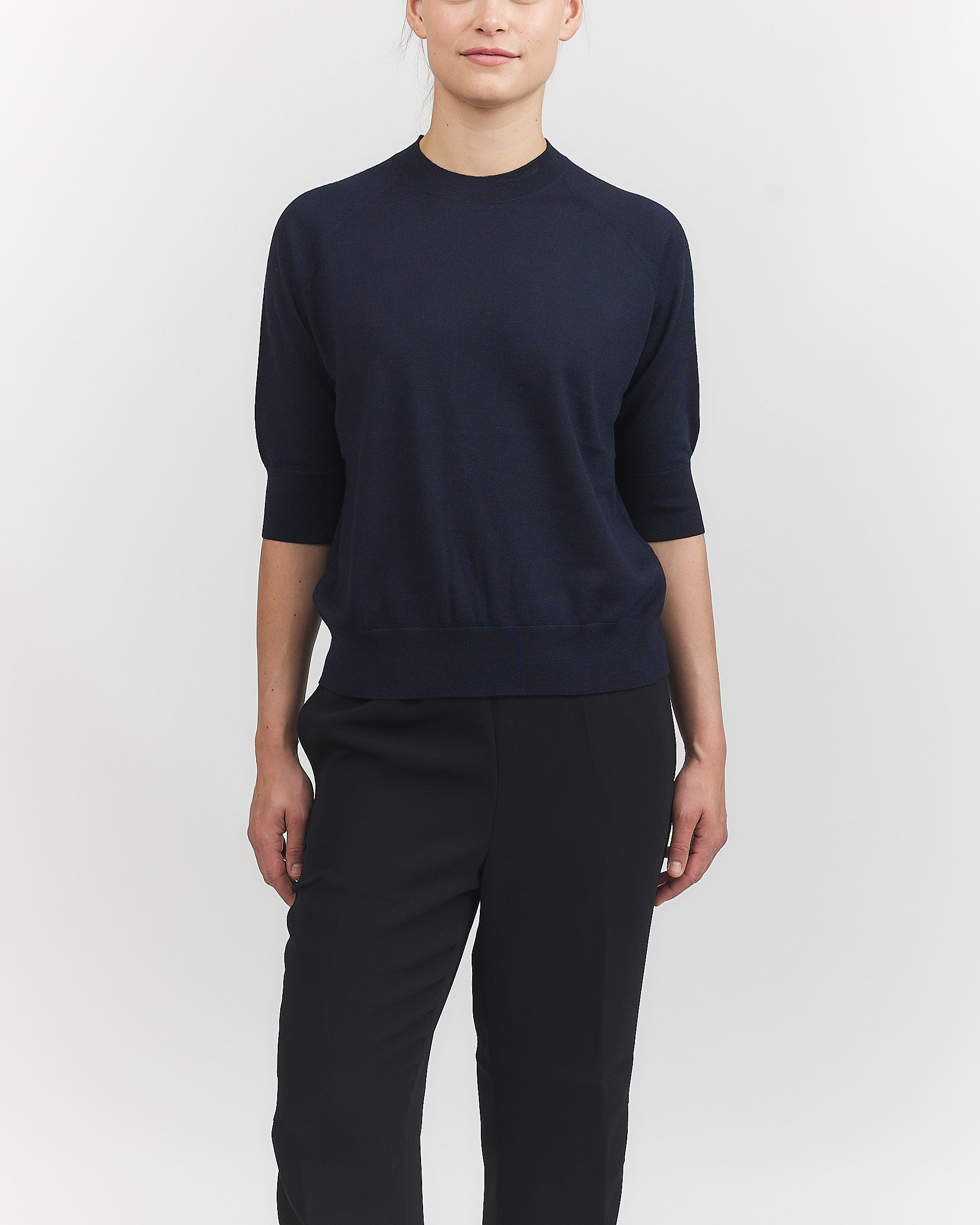 Dries Van Noten Tuan Sweater Navy