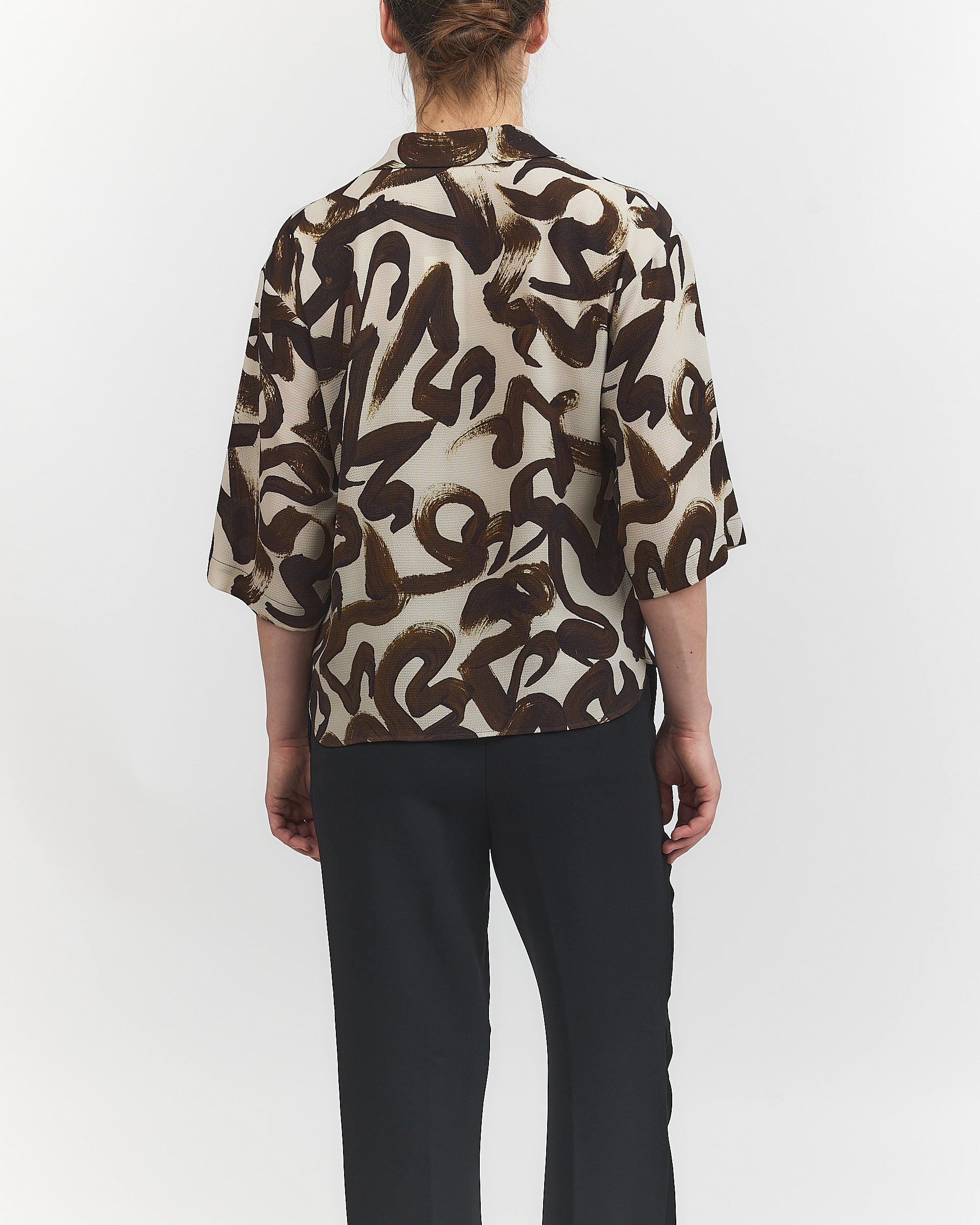 Dries Van Noten Cala Shirt Brown