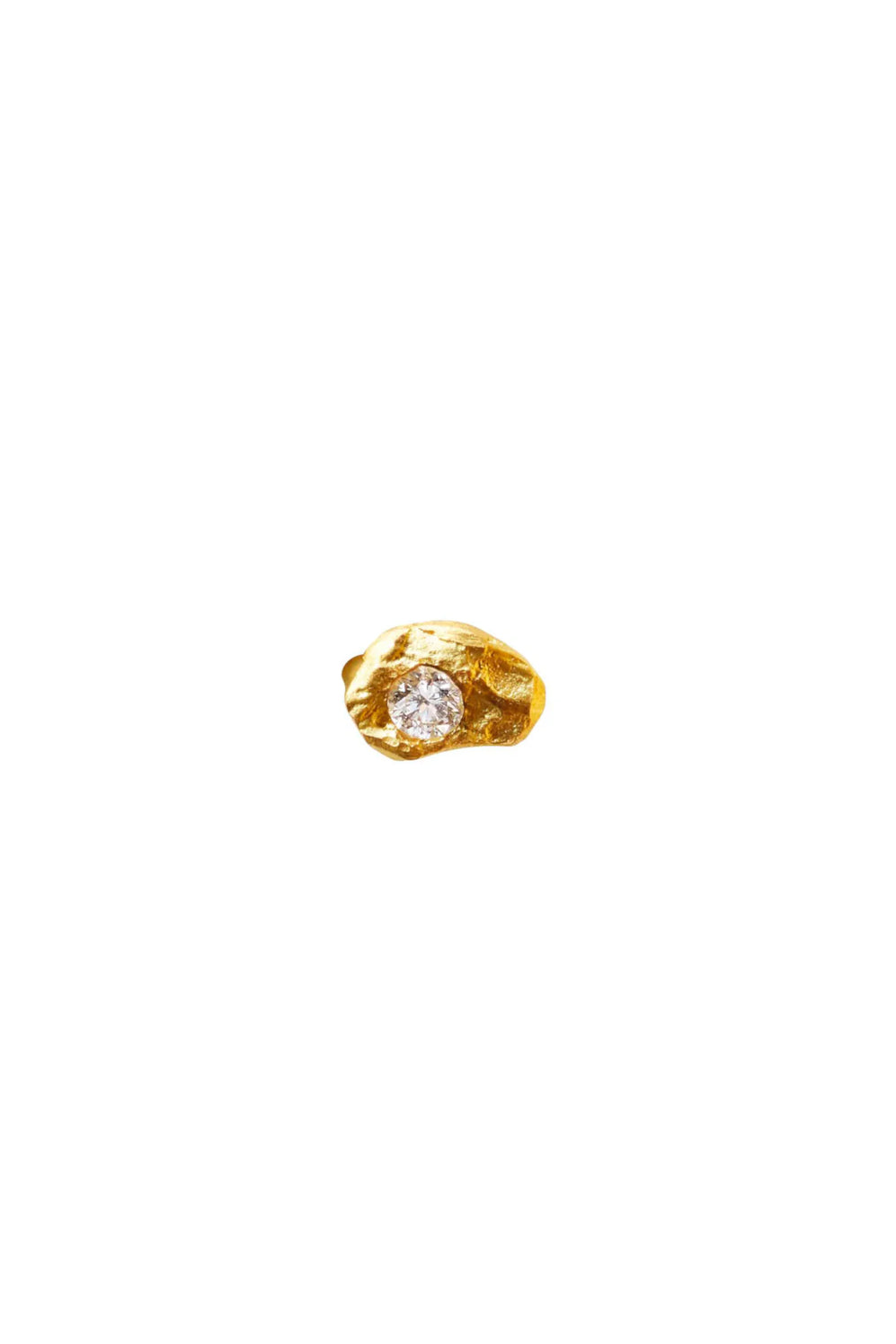 Elhanati Solitaire Iman 0.02ct Earstud