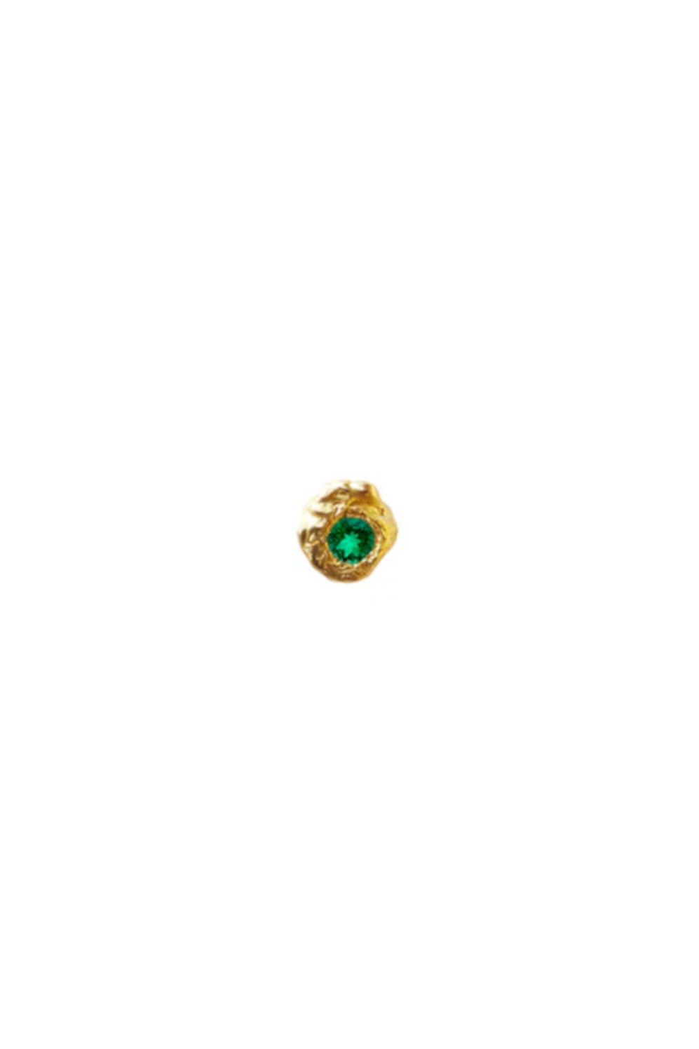 Elhanati Solitaire Emerald Evie 0.05CT Earring