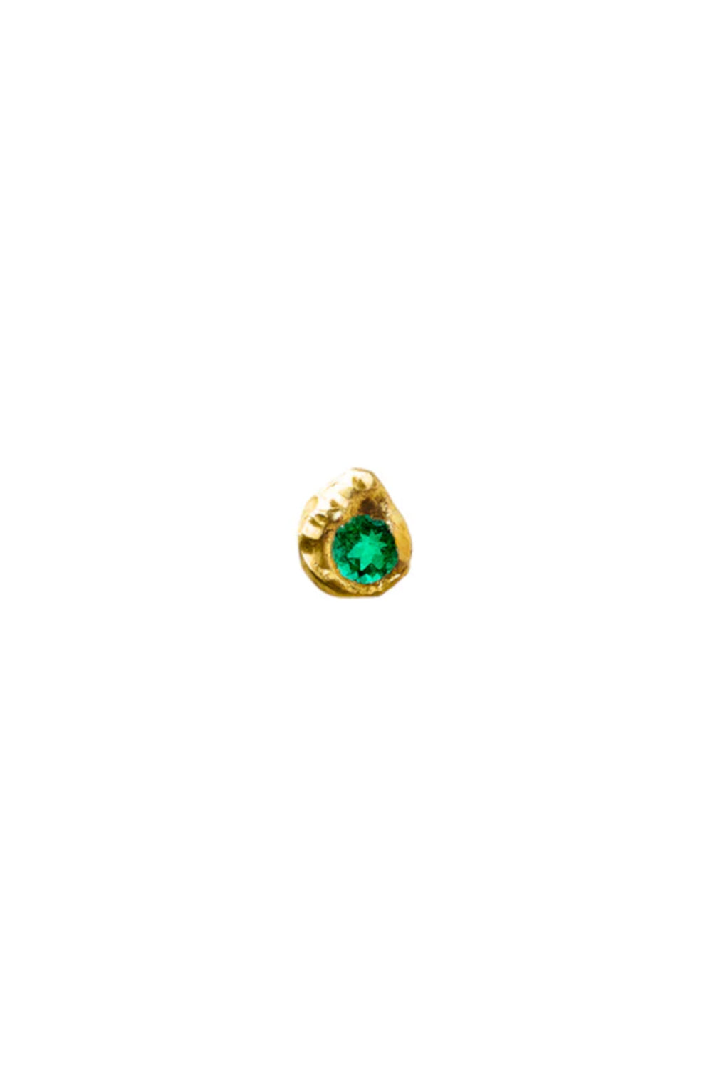 Elhanati Solitaire Emerald Evie 0.10CT Earring