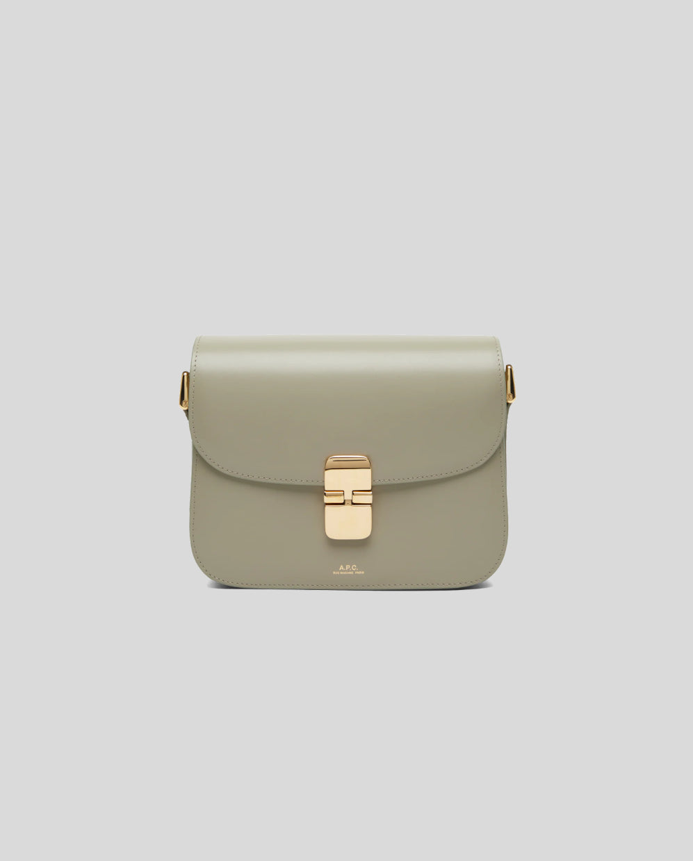 A.P.C Small Grace Bag Vert Taupe