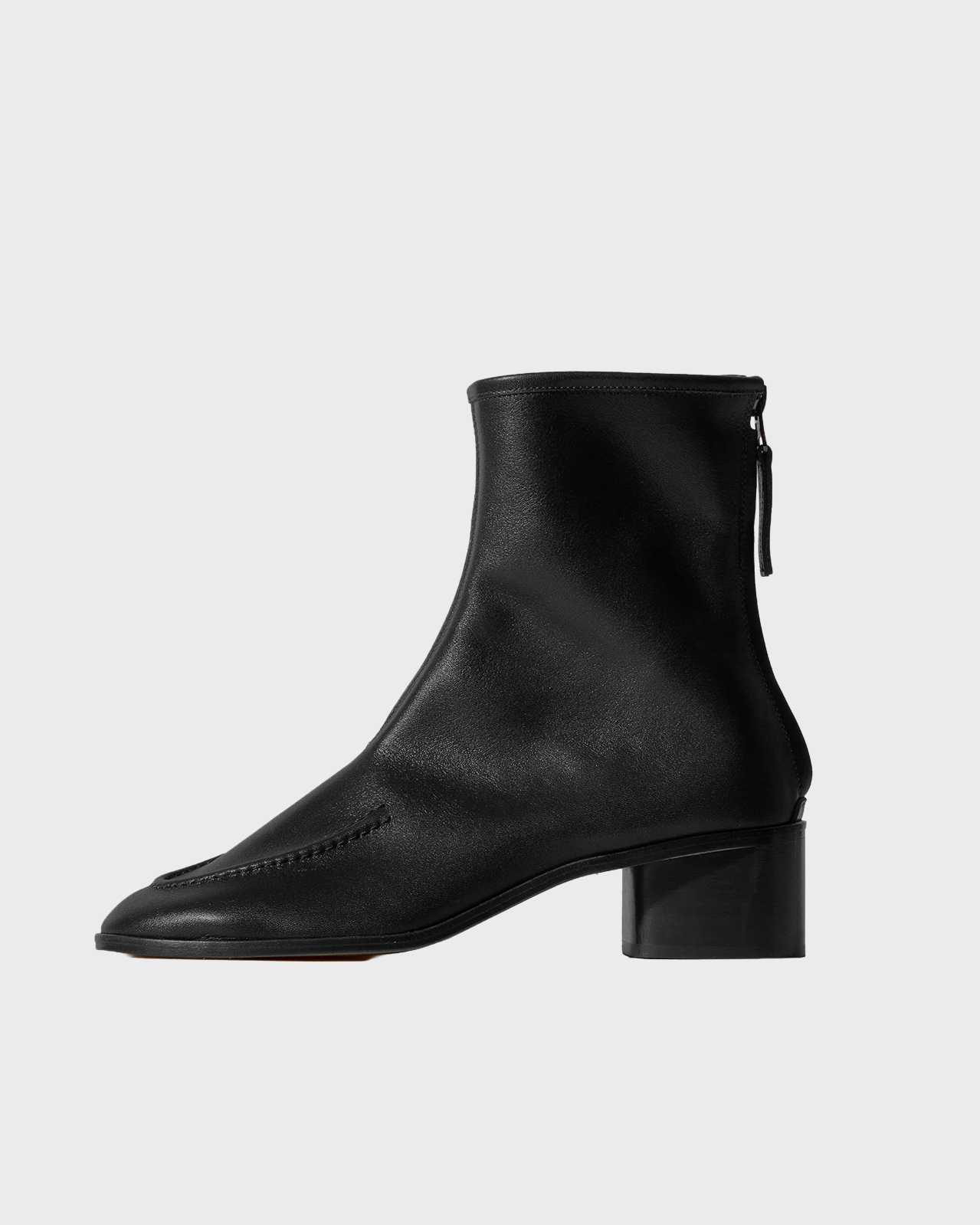 Hereu Black Juliol Boot Heeled