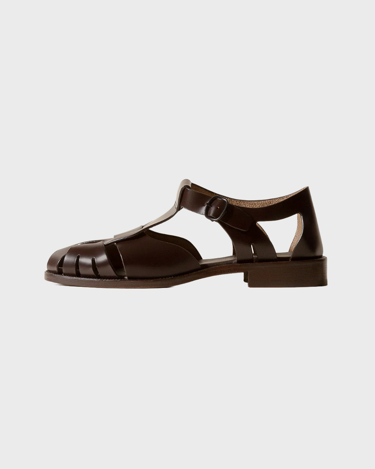 Hereu Pesca Fisherman Sandal Dark Brown