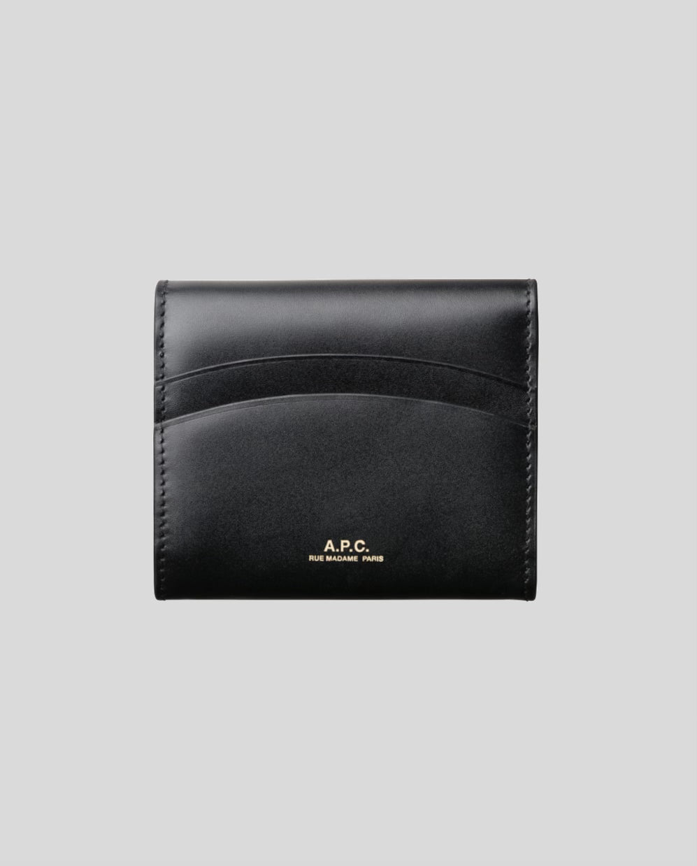 A.P.C. Compact Black Grace Compact Purse