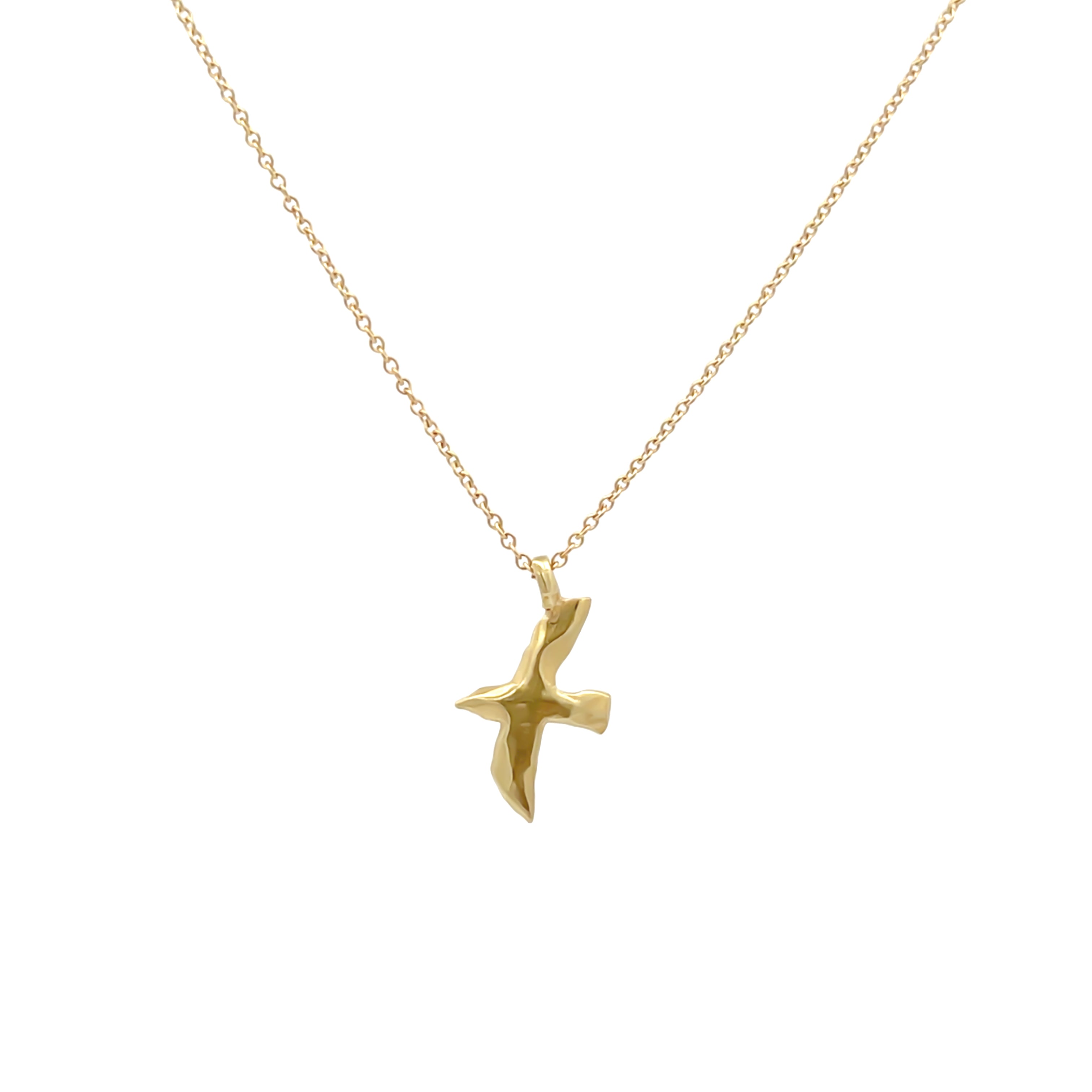 Sara Jin Mi Dove of Peace Necklace