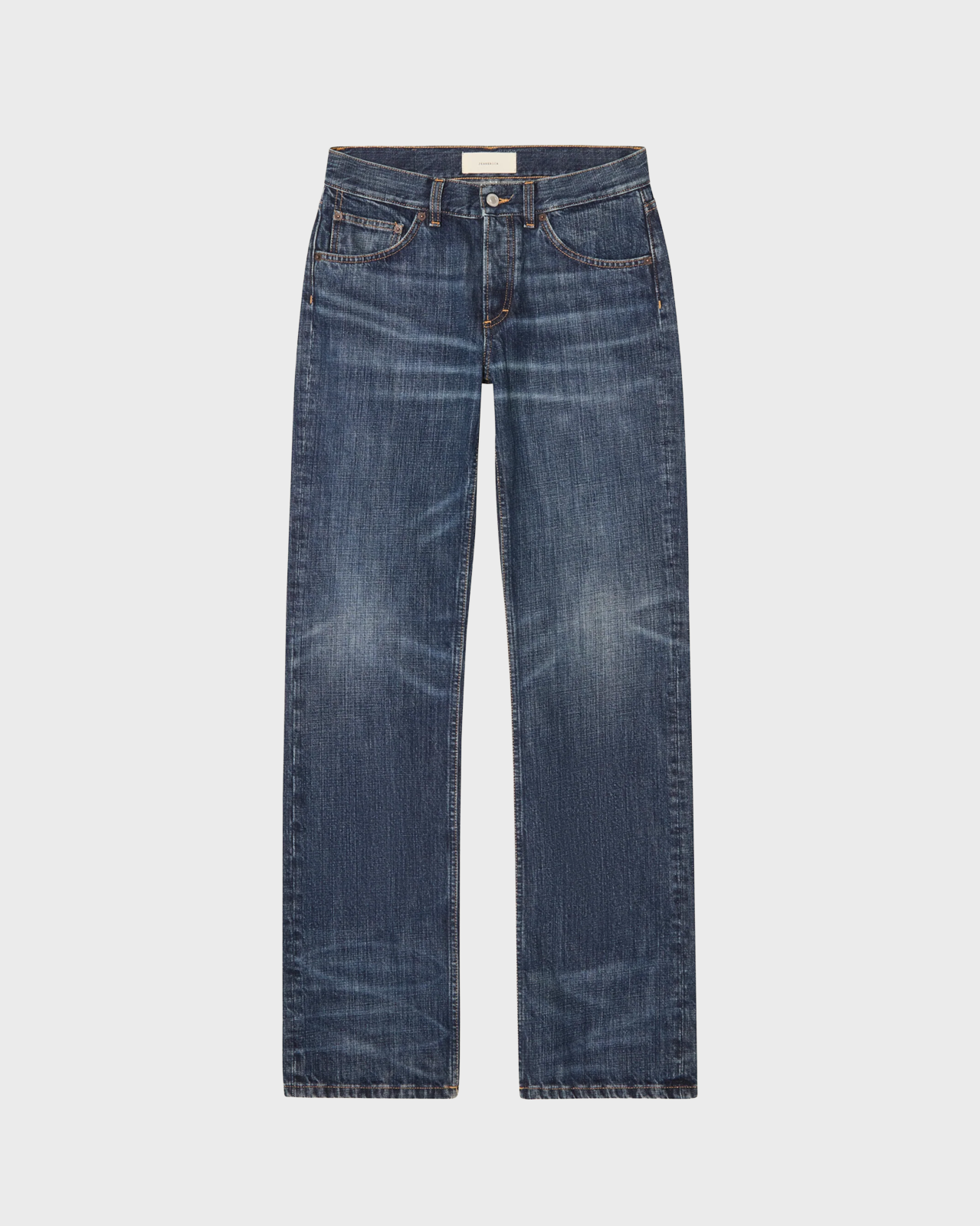 Jeanerica Dark Blue Righe Kyoto Droit Jeans