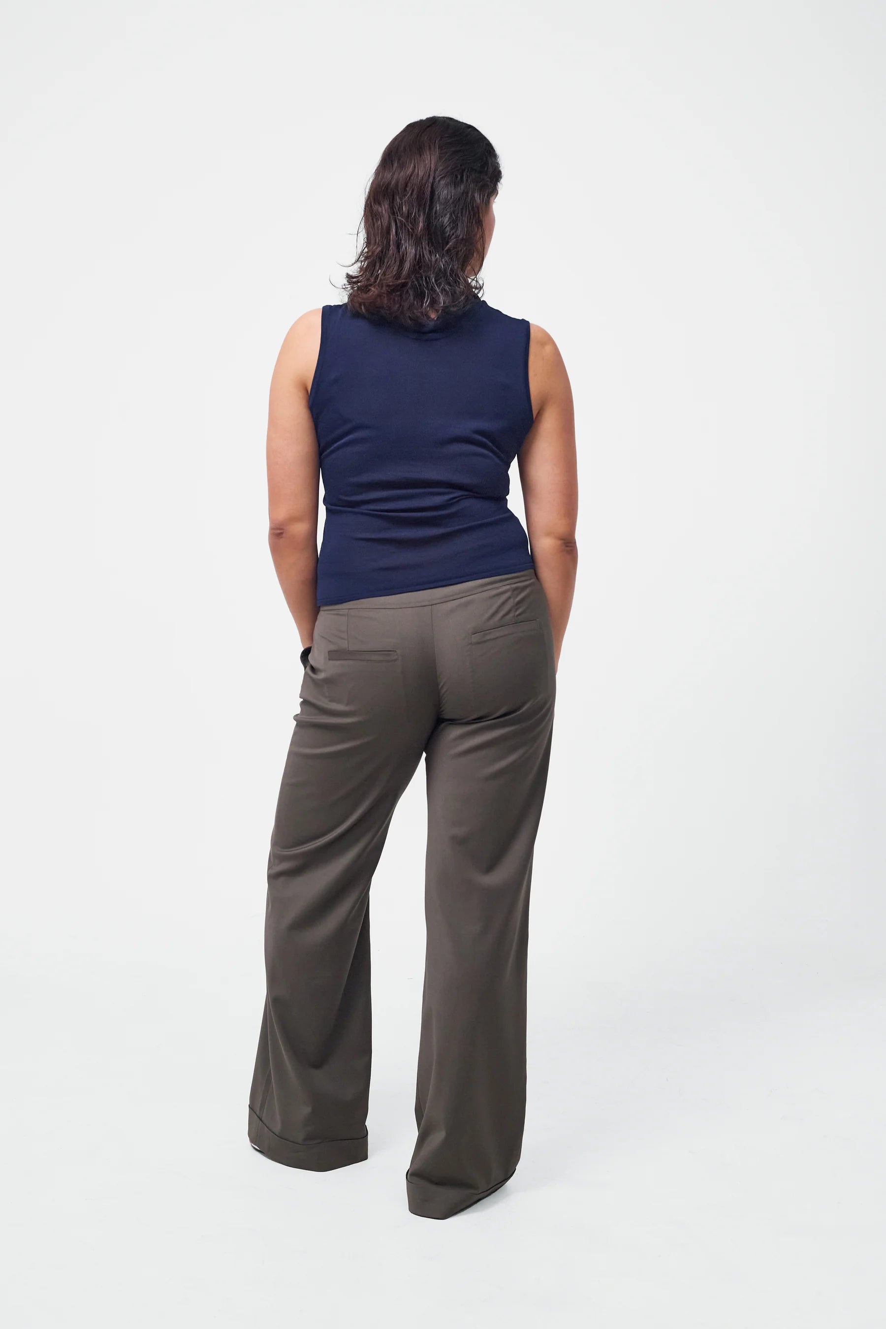 Kernemilk Dark Navy Vera Top