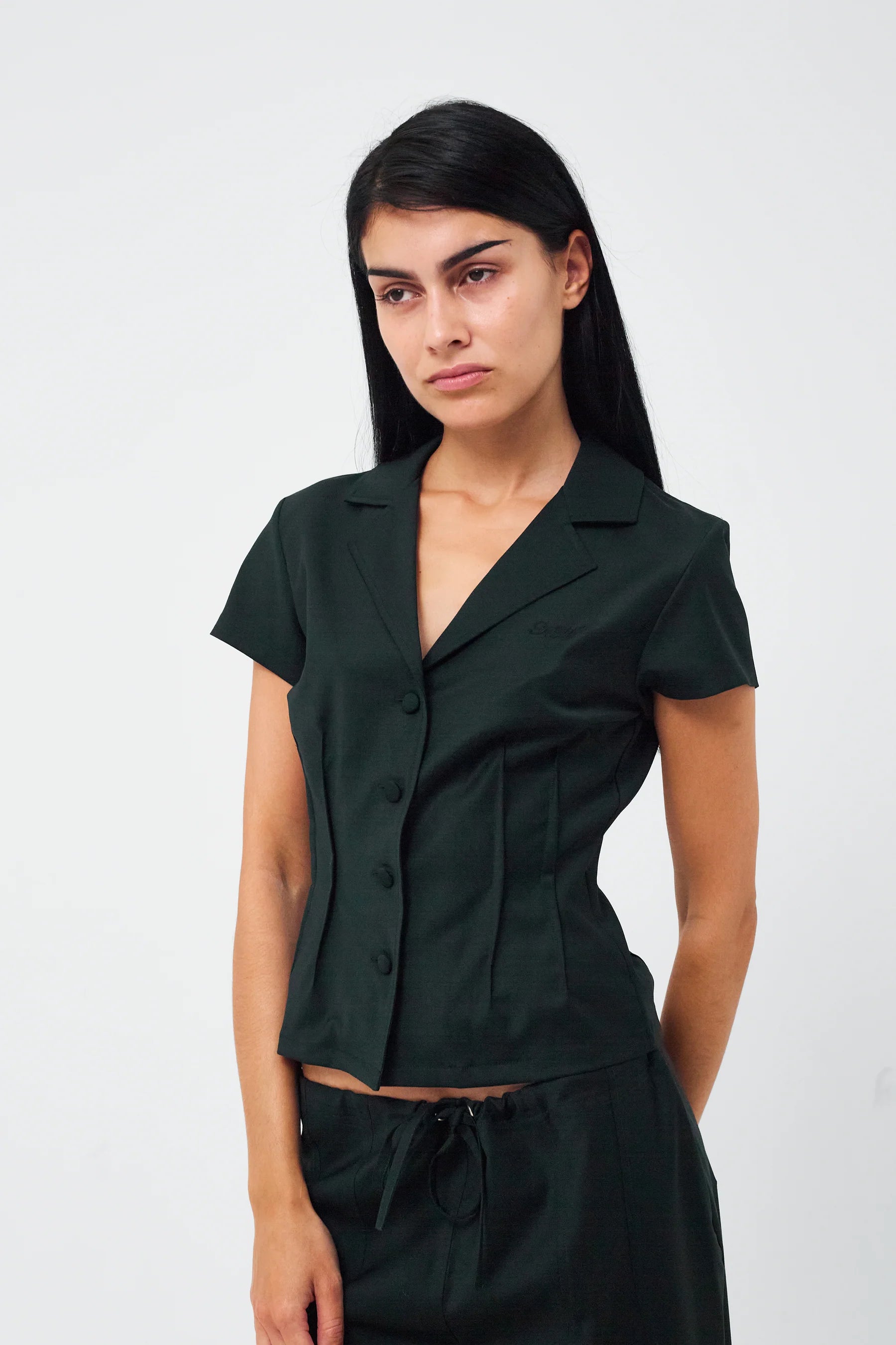 Kernemilk Deep Green Mimi Shirt