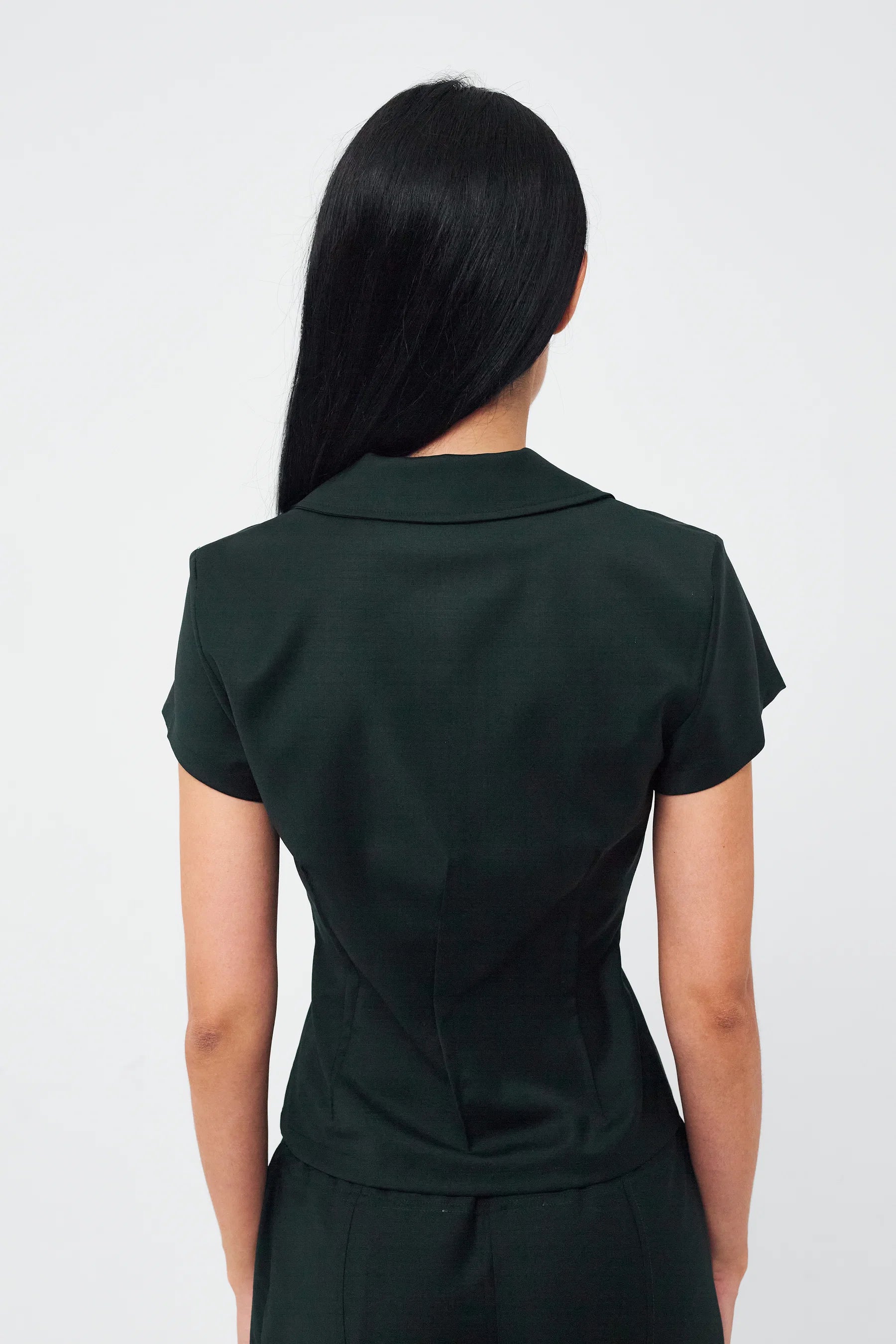 Kernemilk Deep Green Mimi Shirt