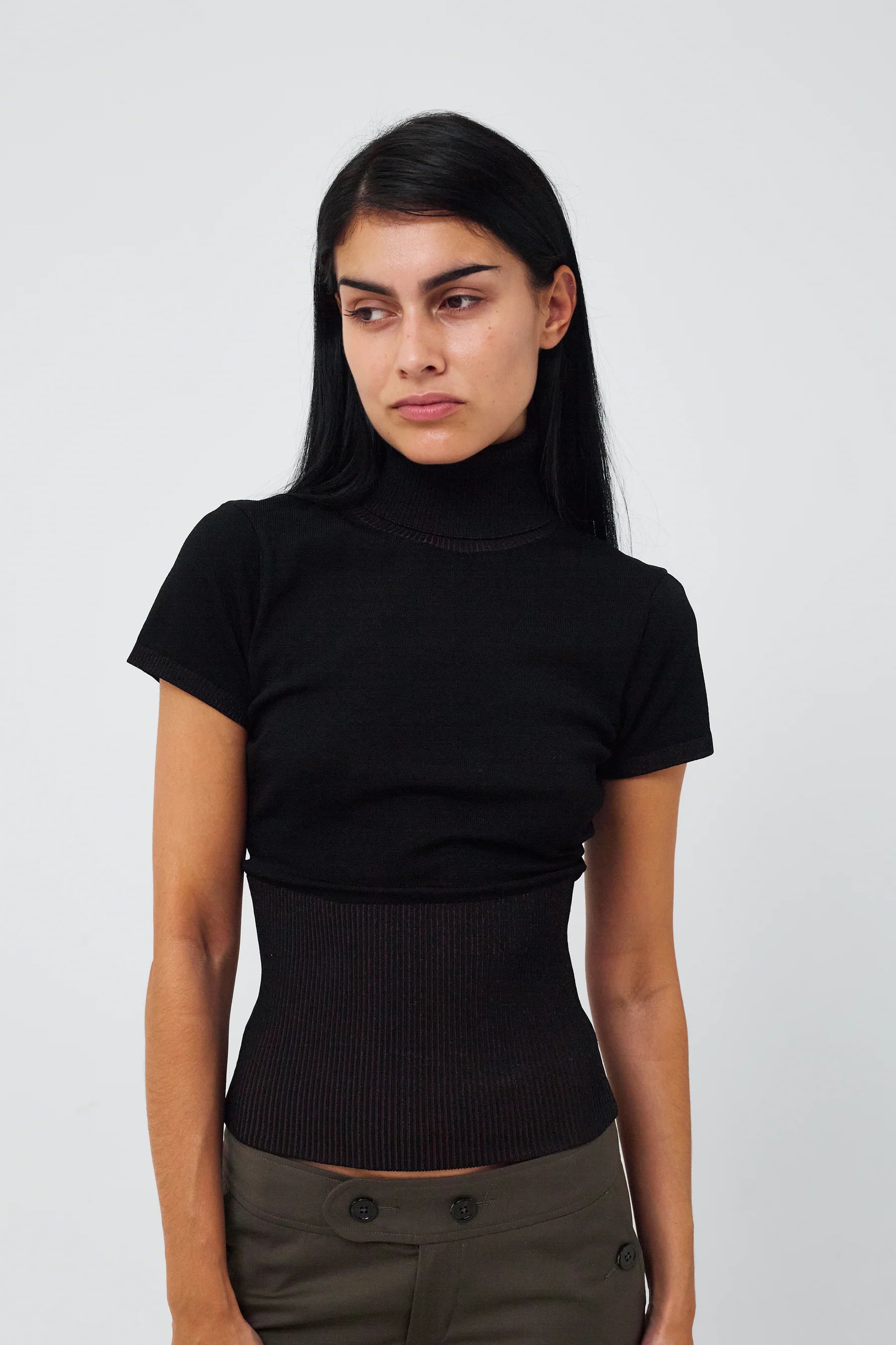 Kernemilk Black/Dark Brown Amy T-shirt