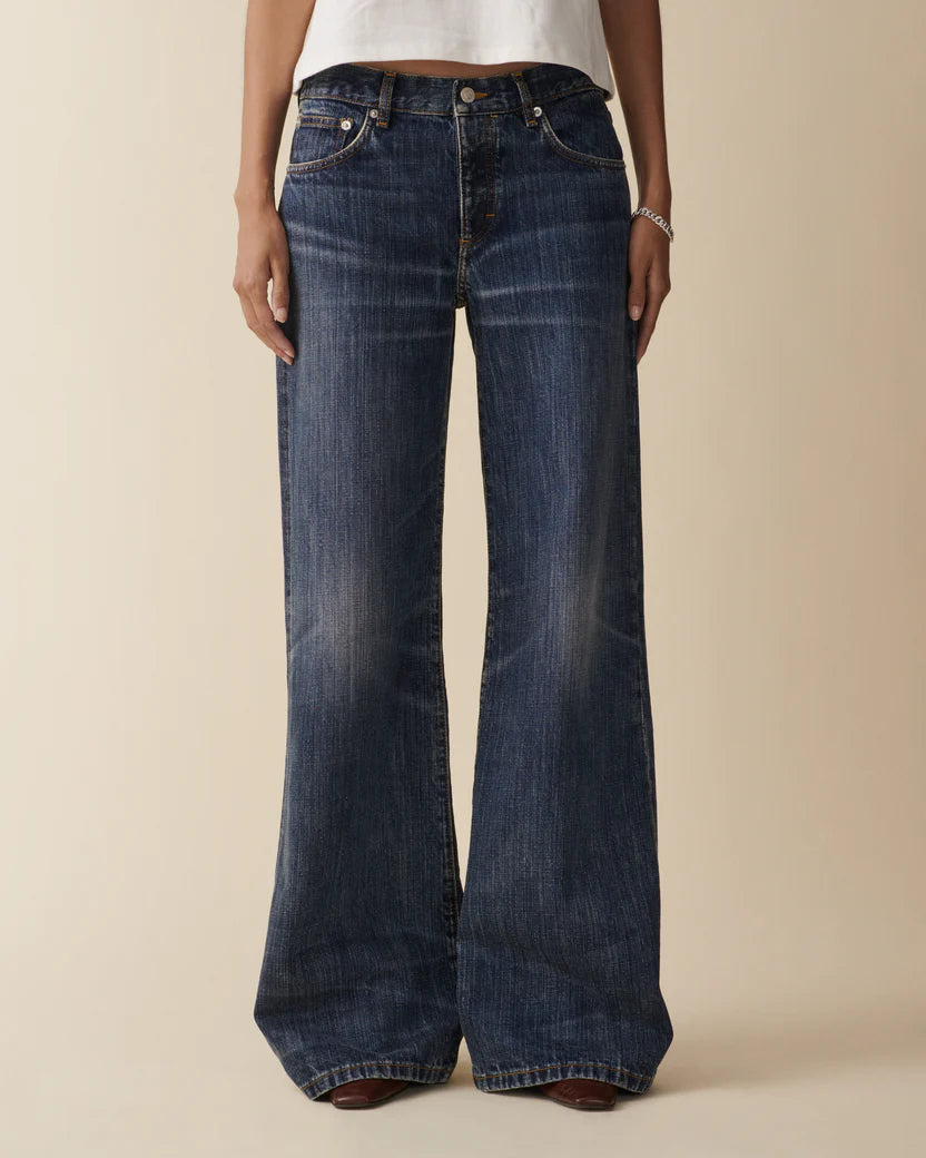 Jeanerica Dark Blue Righe Kyoto Jeans
