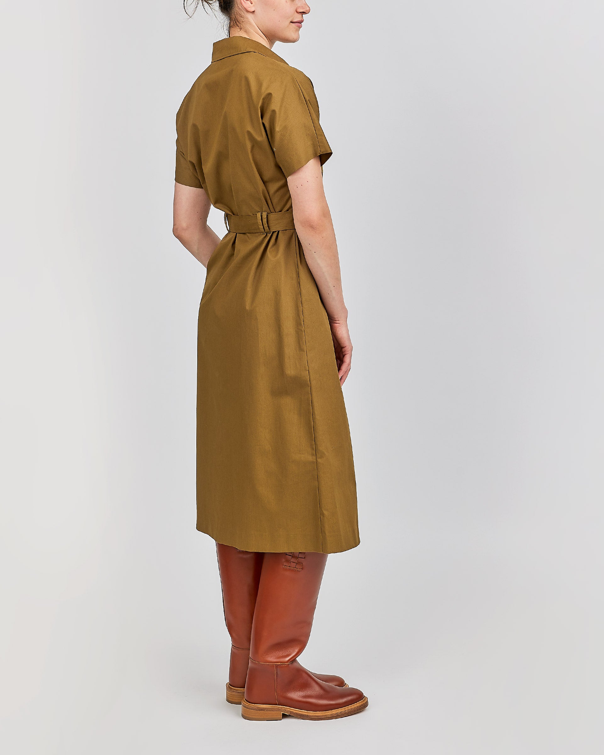 A.P.C. Robe New Drew Dress Tabac