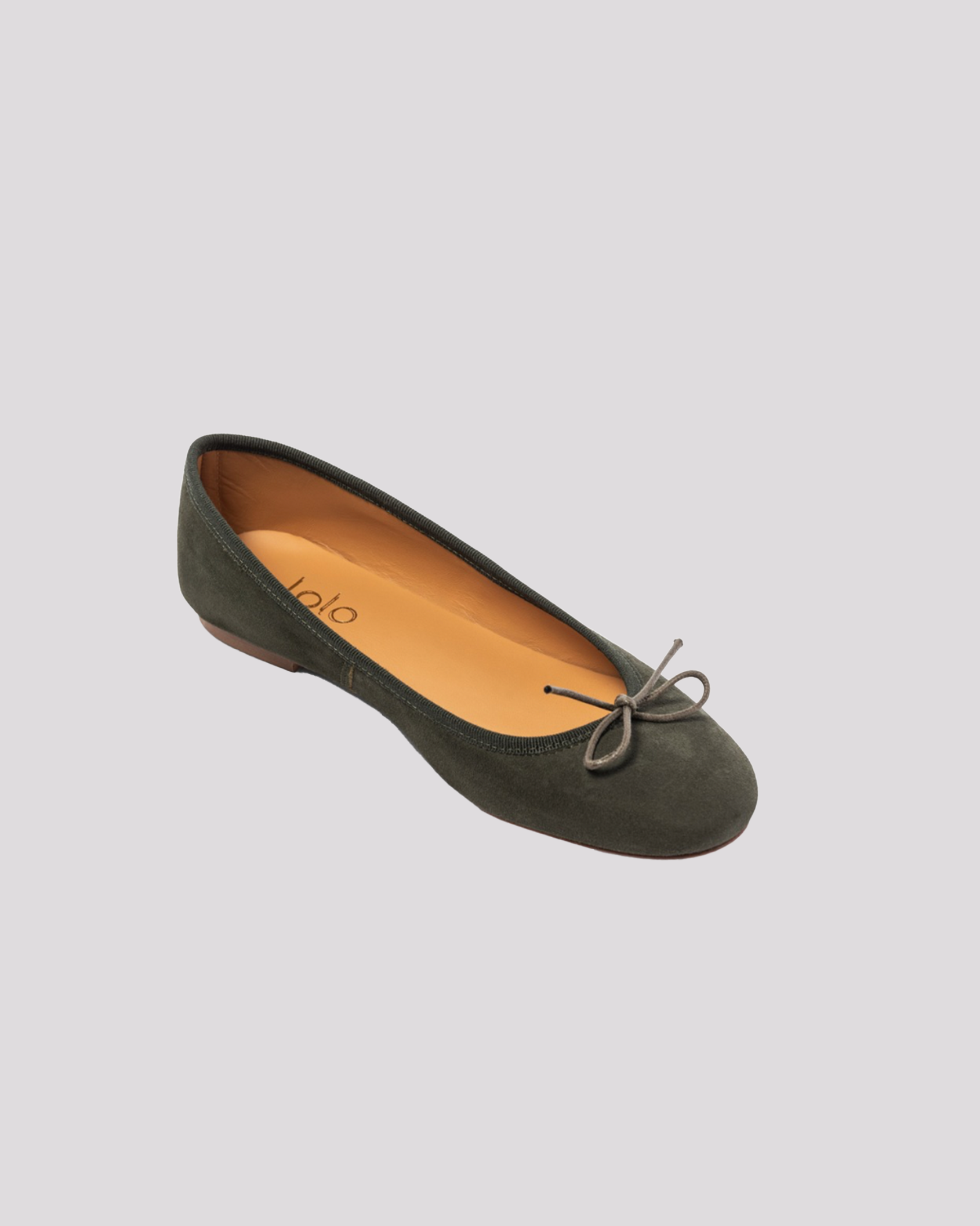 Lolo the Ballerina Volcano Suede Tirolo Ballerina