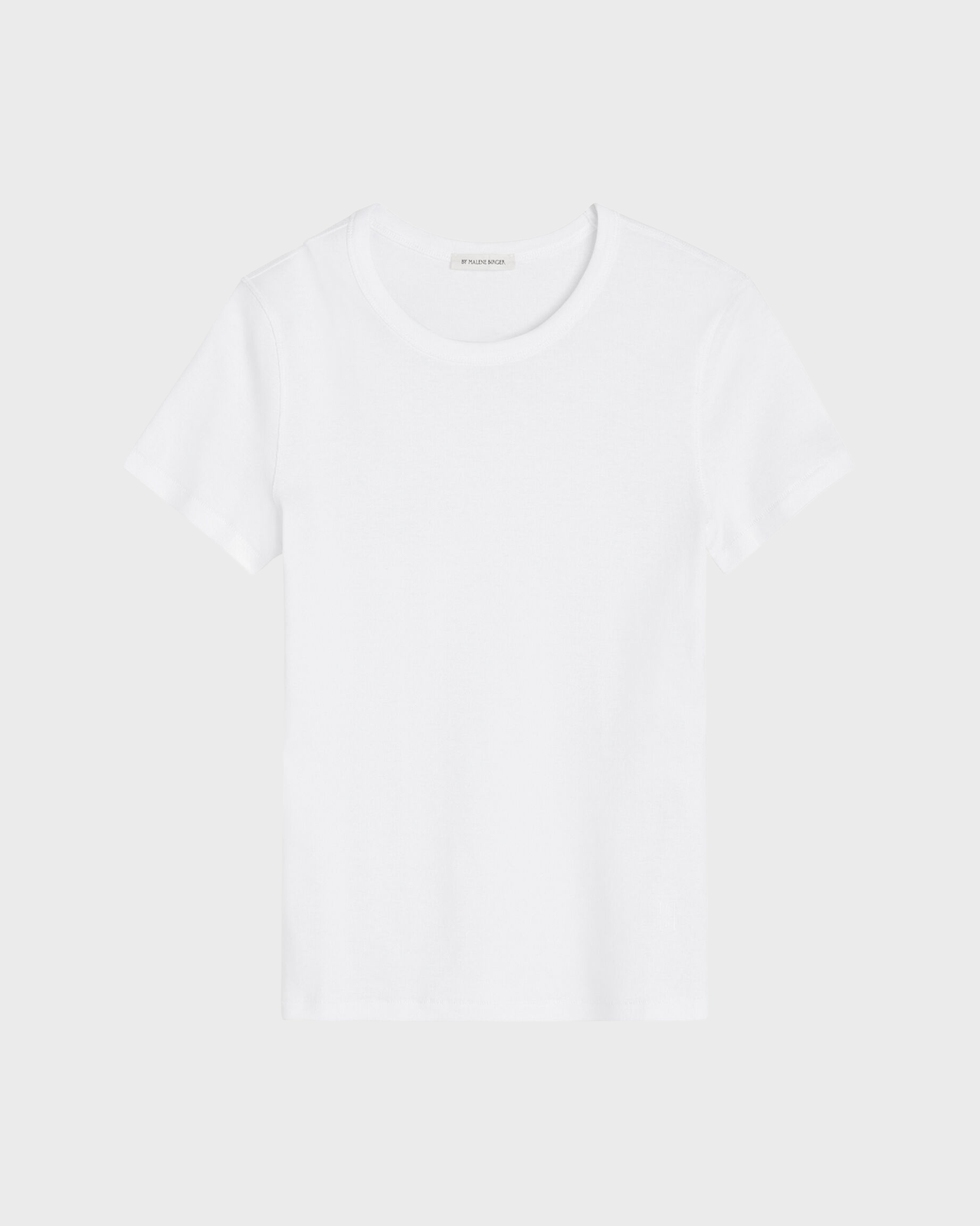 By Malene Birger Pure White Alicia Flat T-shirt