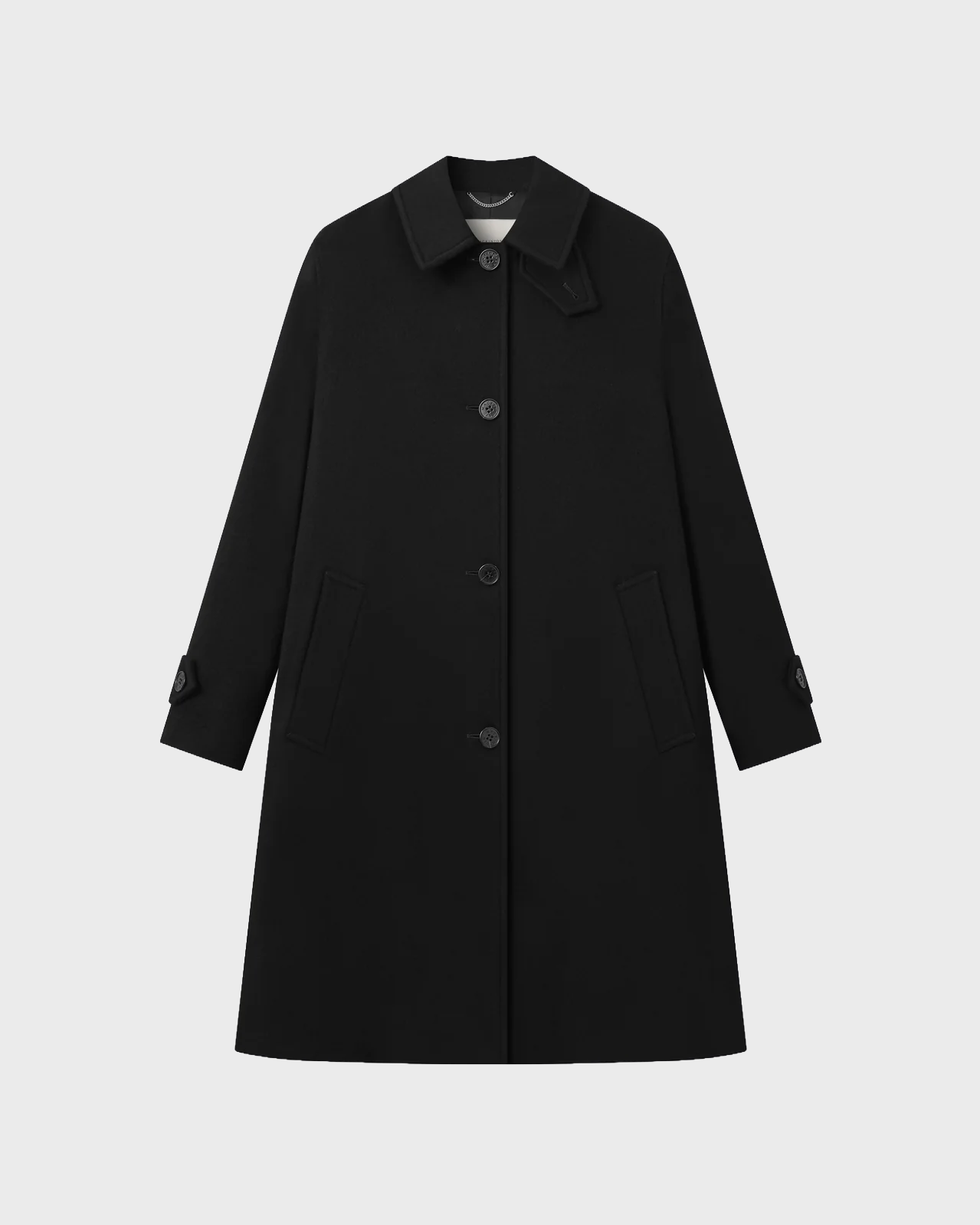 Mackintosh Black Wool Cashmere Banton BT Coat