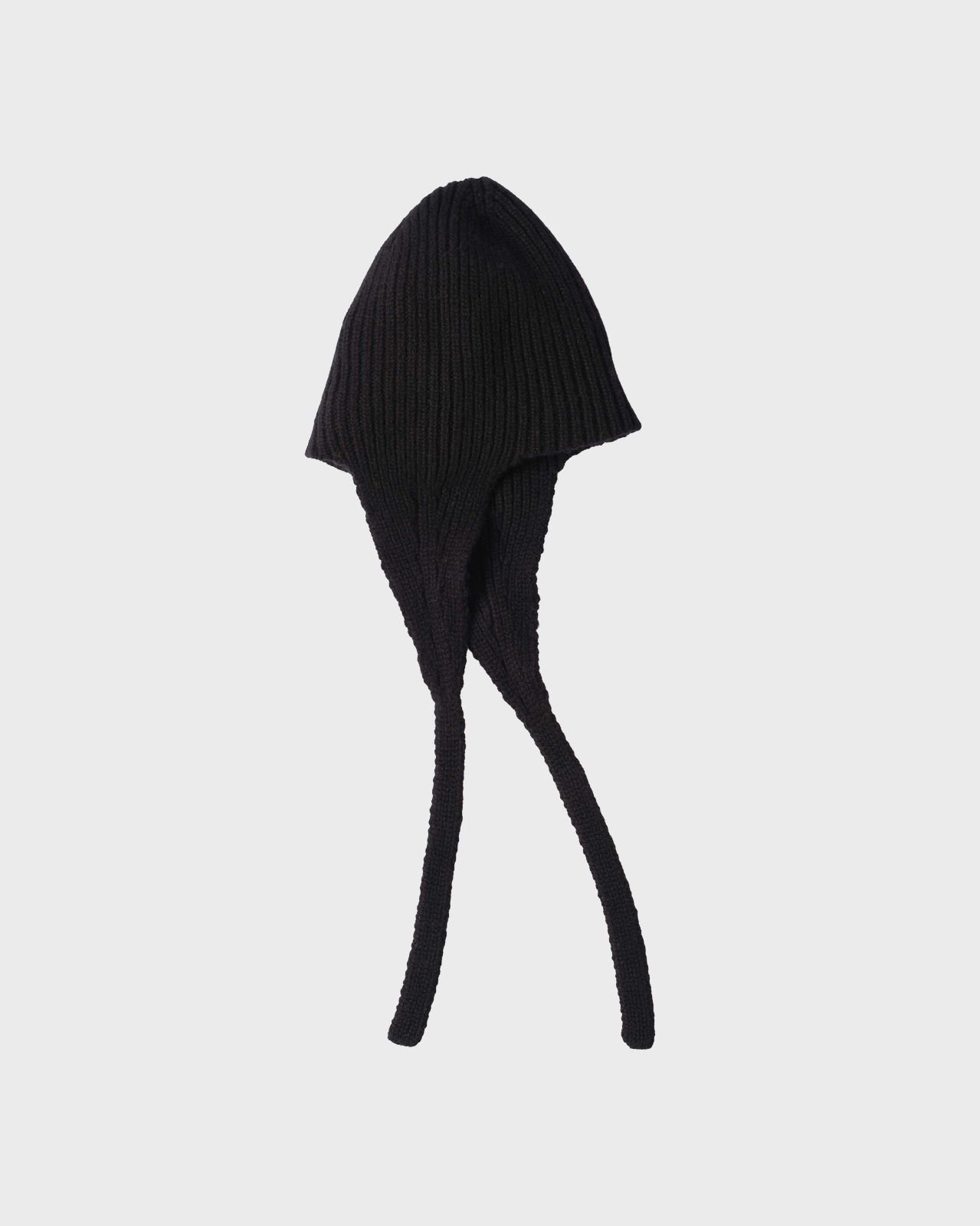 Margaret Howell Black Ear Flap Hat