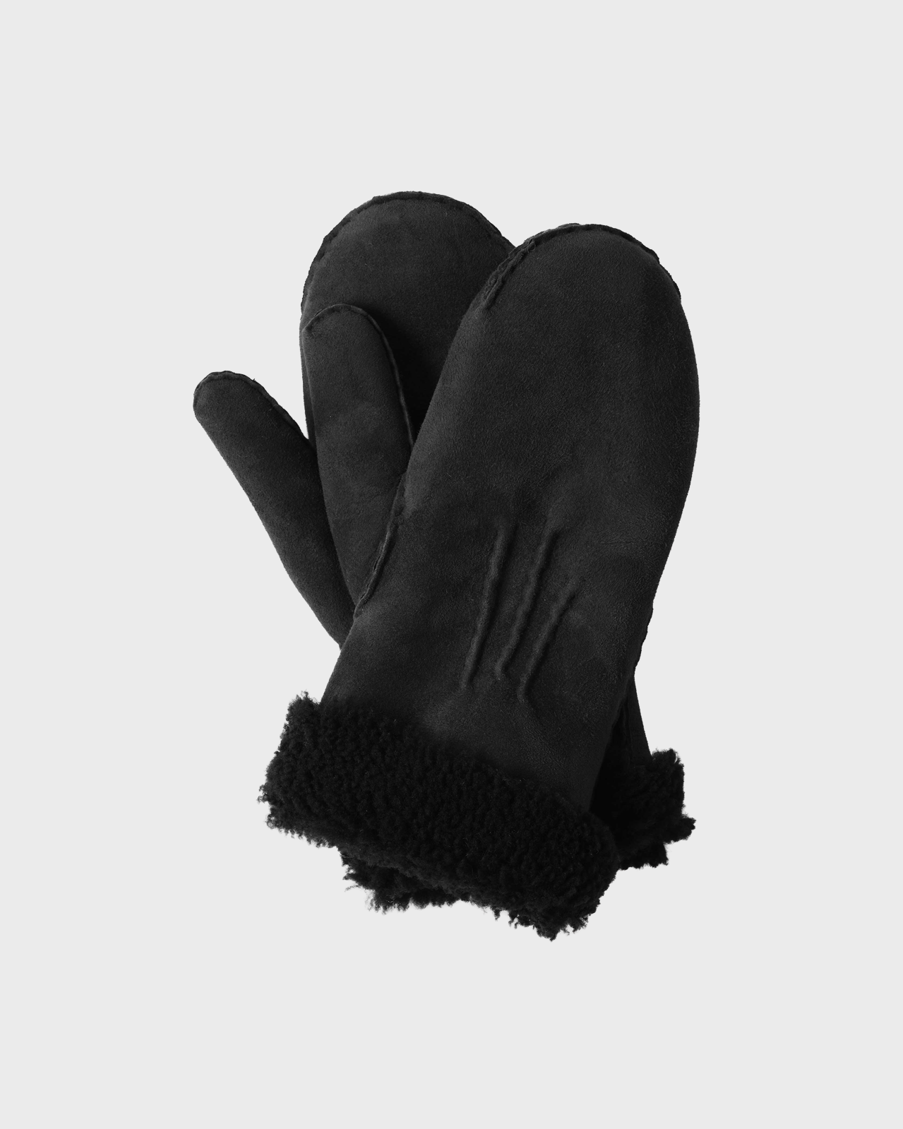 Margaret Howell Black Shearling Mitten
