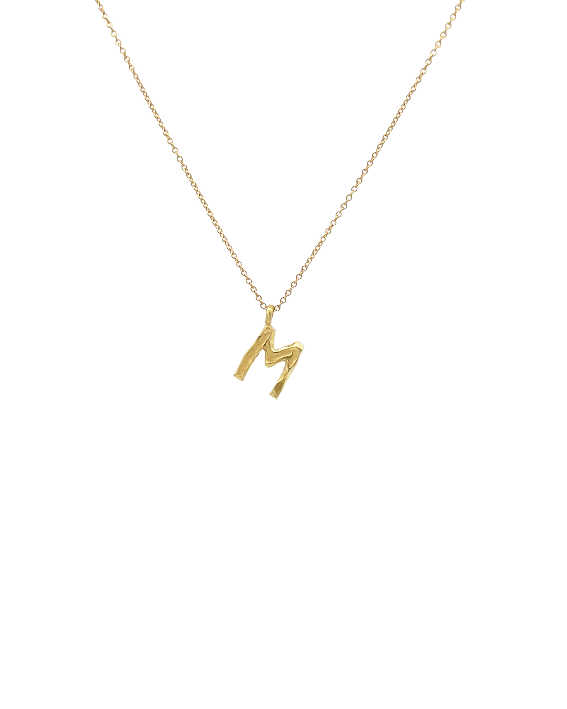 Sara Jin Mi Letter Necklace M