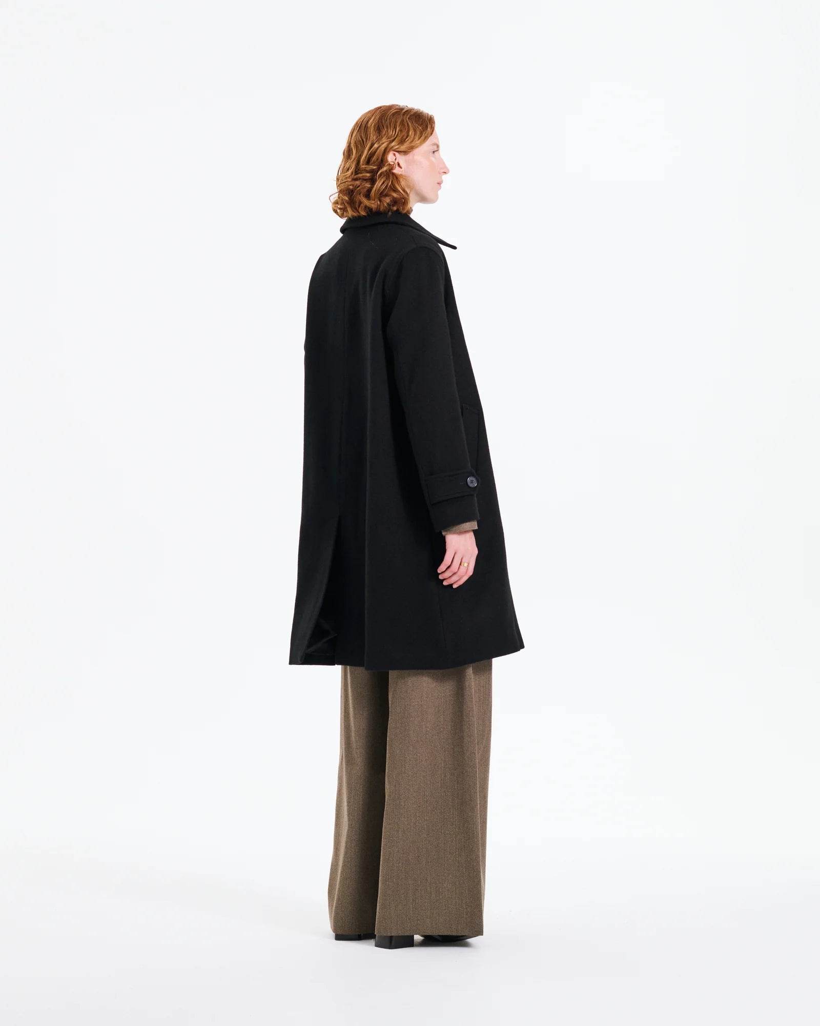 Mackintosh Black Wool Cashmere Banton BT Coat