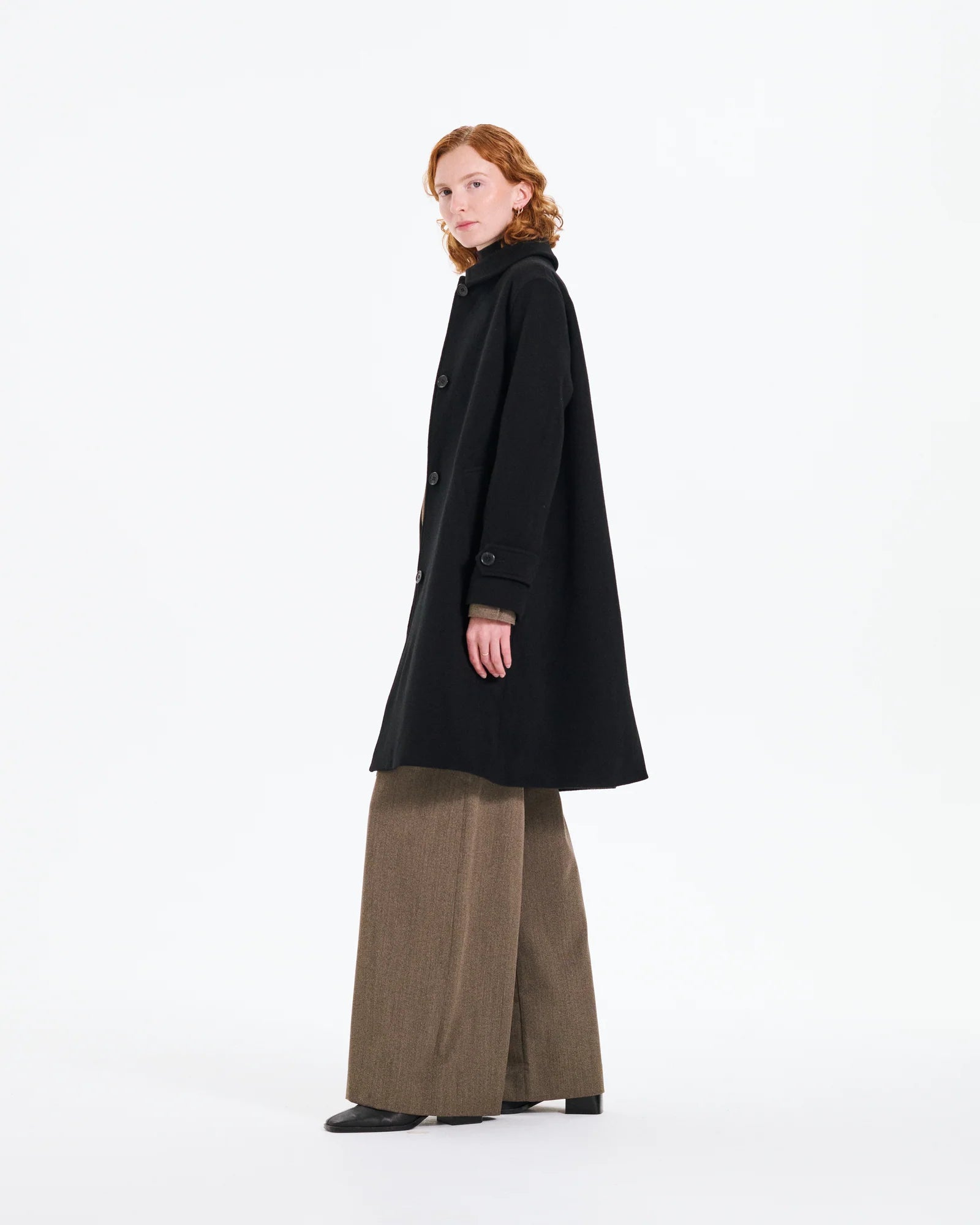 Mackintosh Black Wool Cashmere Banton BT Coat