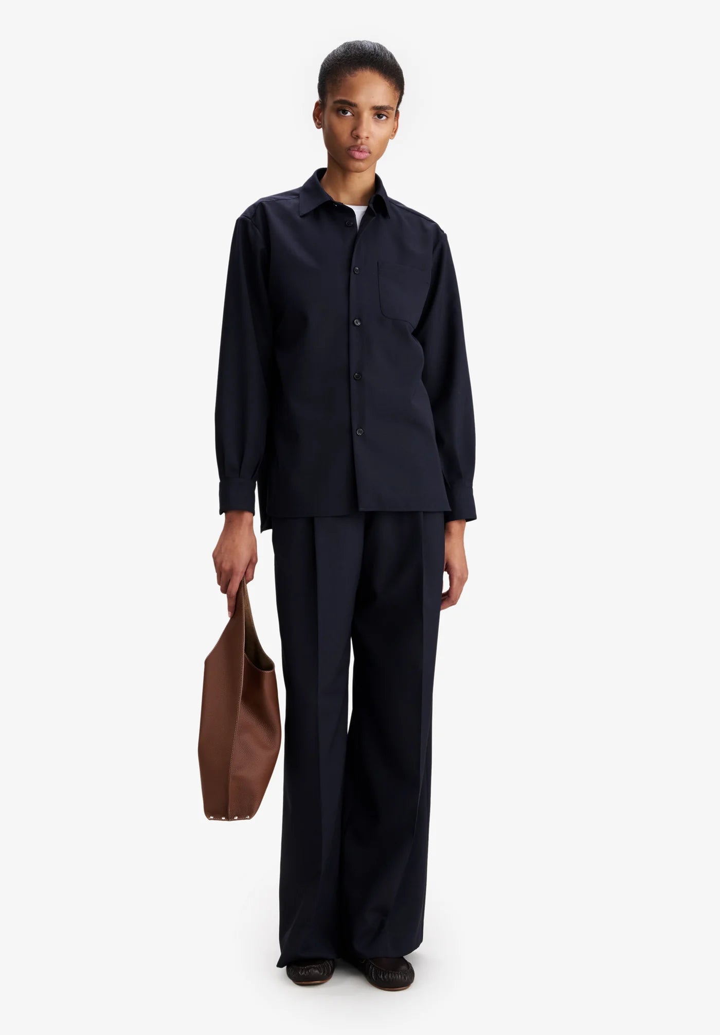 A.P.C. Dark Navy Sandra Shirt