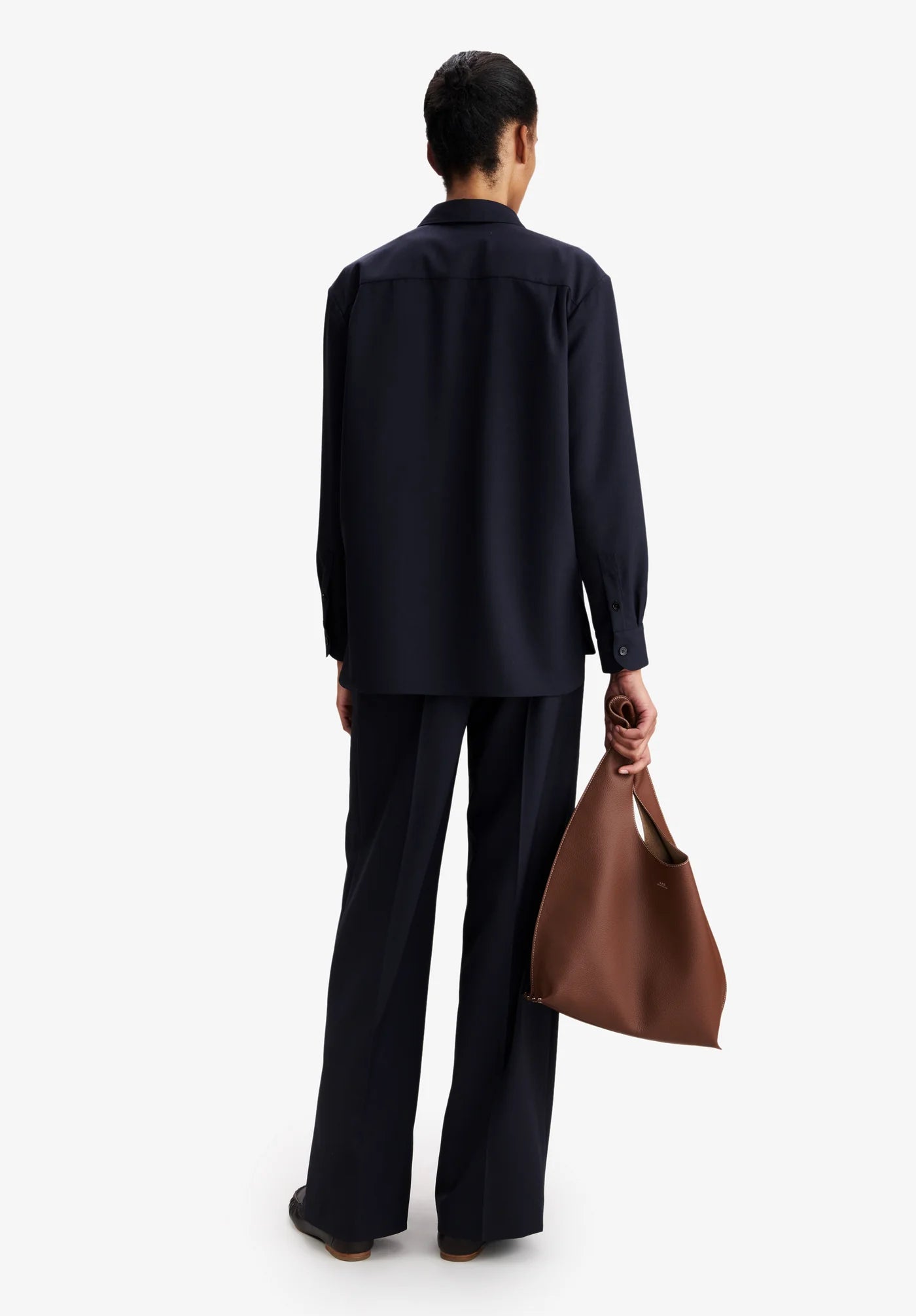 A.P.C. Dark Navy Sandra Shirt