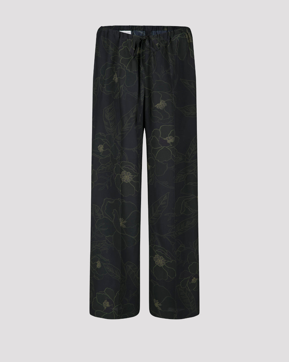 Dries Van Noten Black Puvis Pants