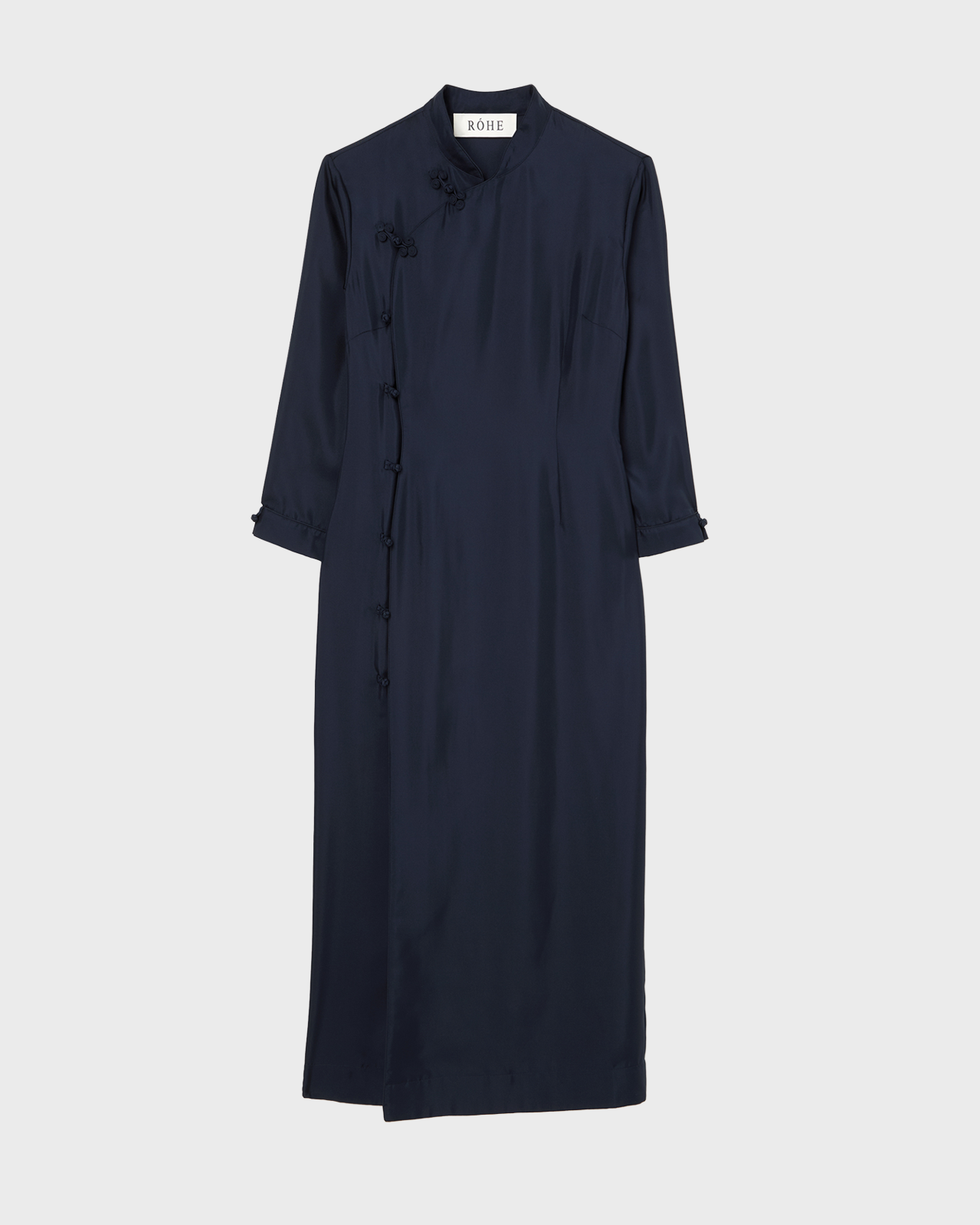 RÓHE Night Pankou Closure Silk Dress