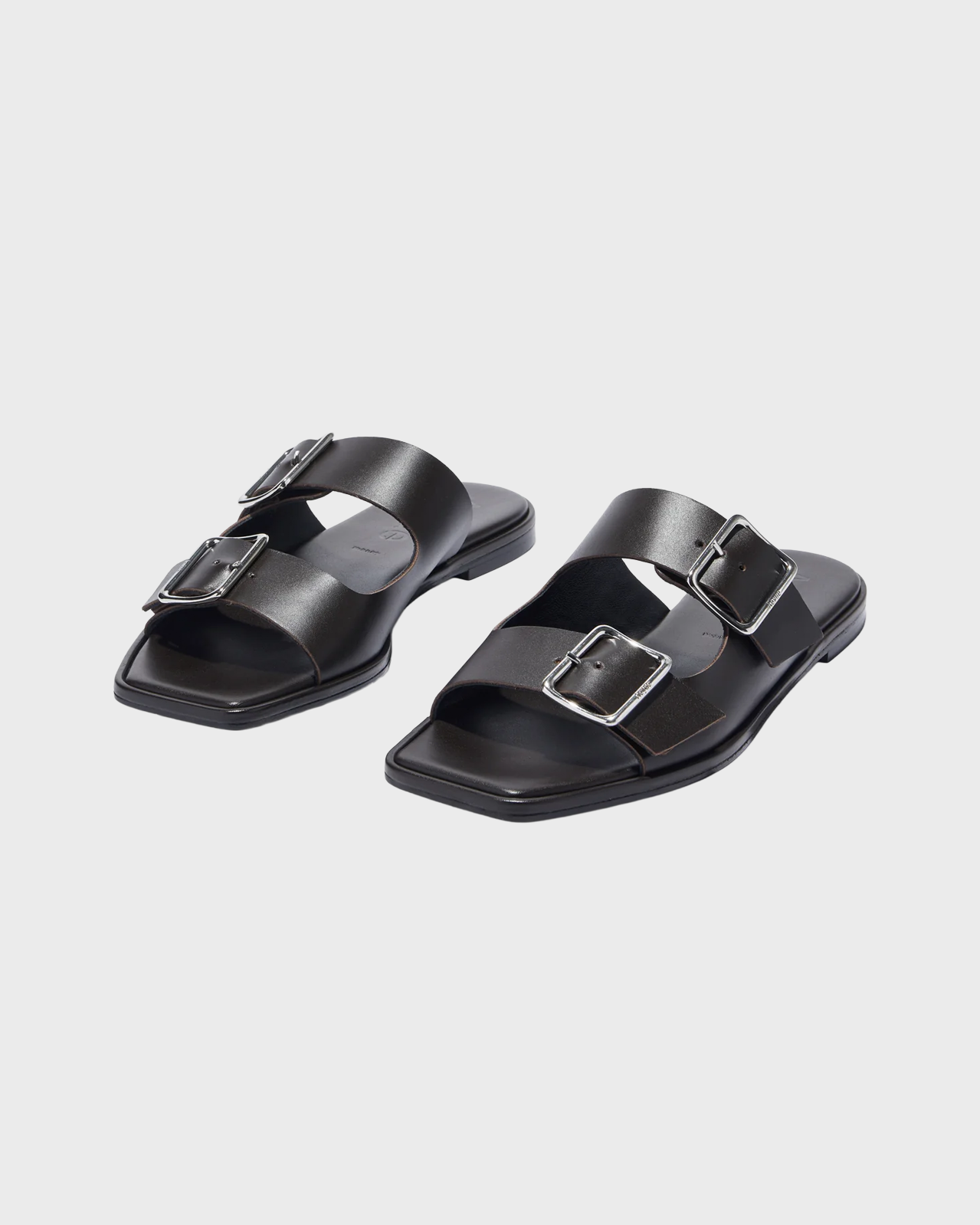 Aeyde Tonya Calf Leather Moka Sandal