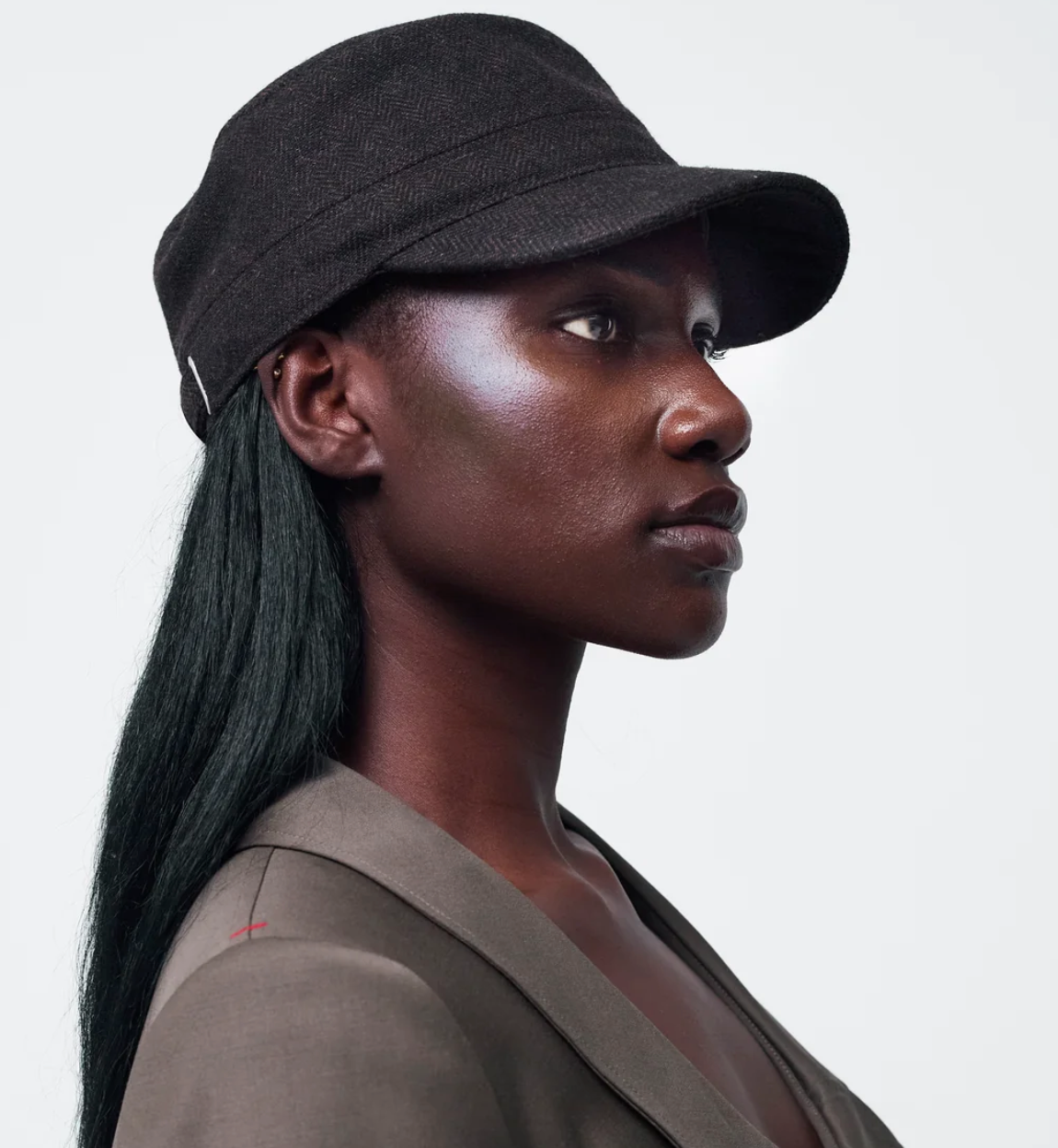 Kernemilk Dark Brown Cadet Cap