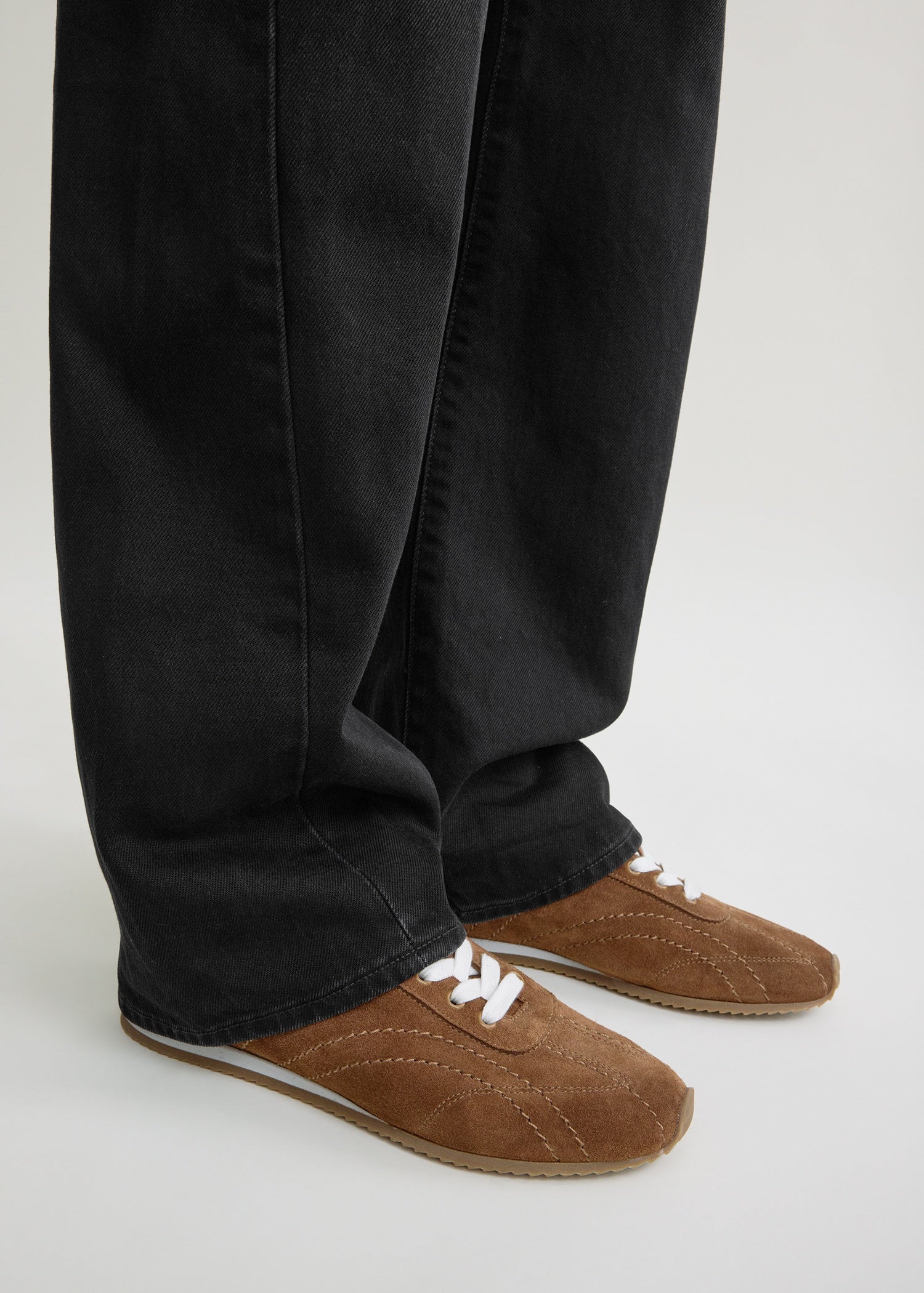 Toteme Copper Flex Suede Sneakers
