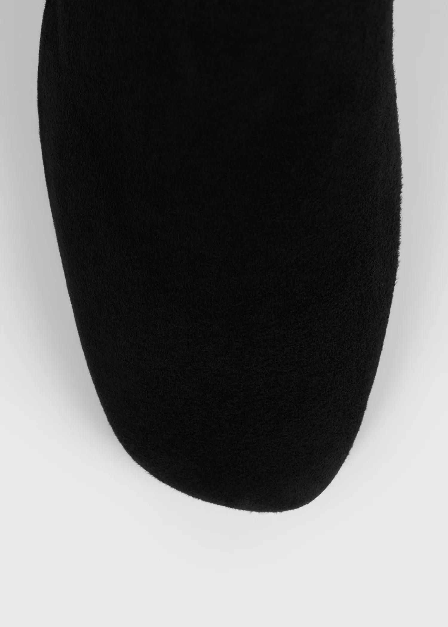 Toteme Black Soft Suede Ankle Boots