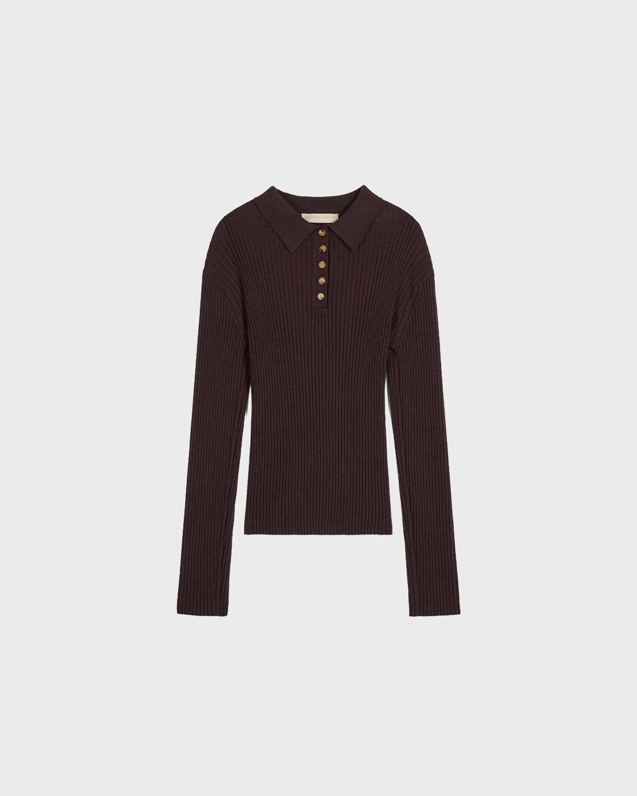 Vanessa Bruno Chocolate Hoche Polo Shirt