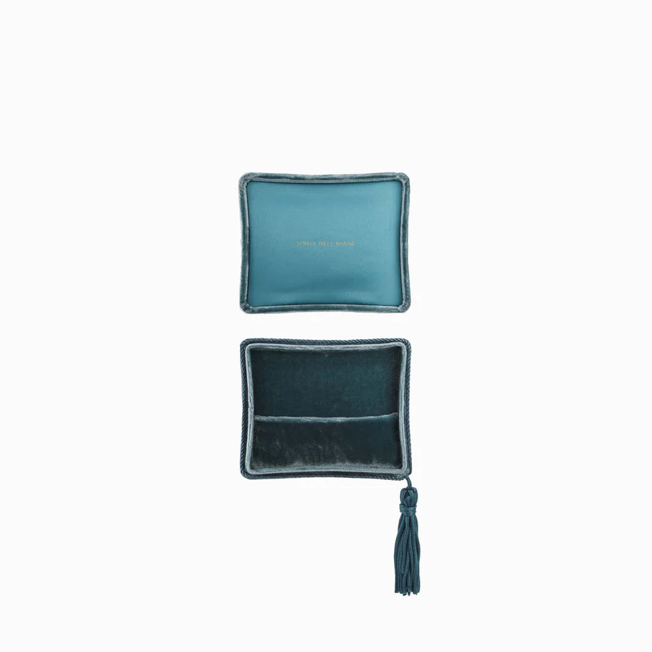 Sophie Bille Brahe Velvet Green Jewelry Box