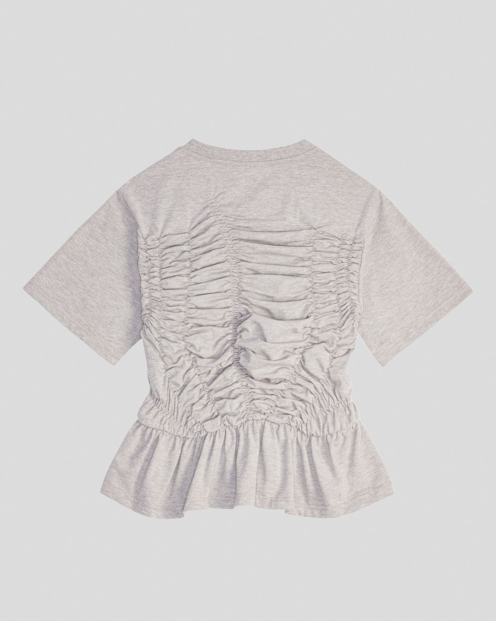 Cecilie Bahnsen Grey Melange Ace Top