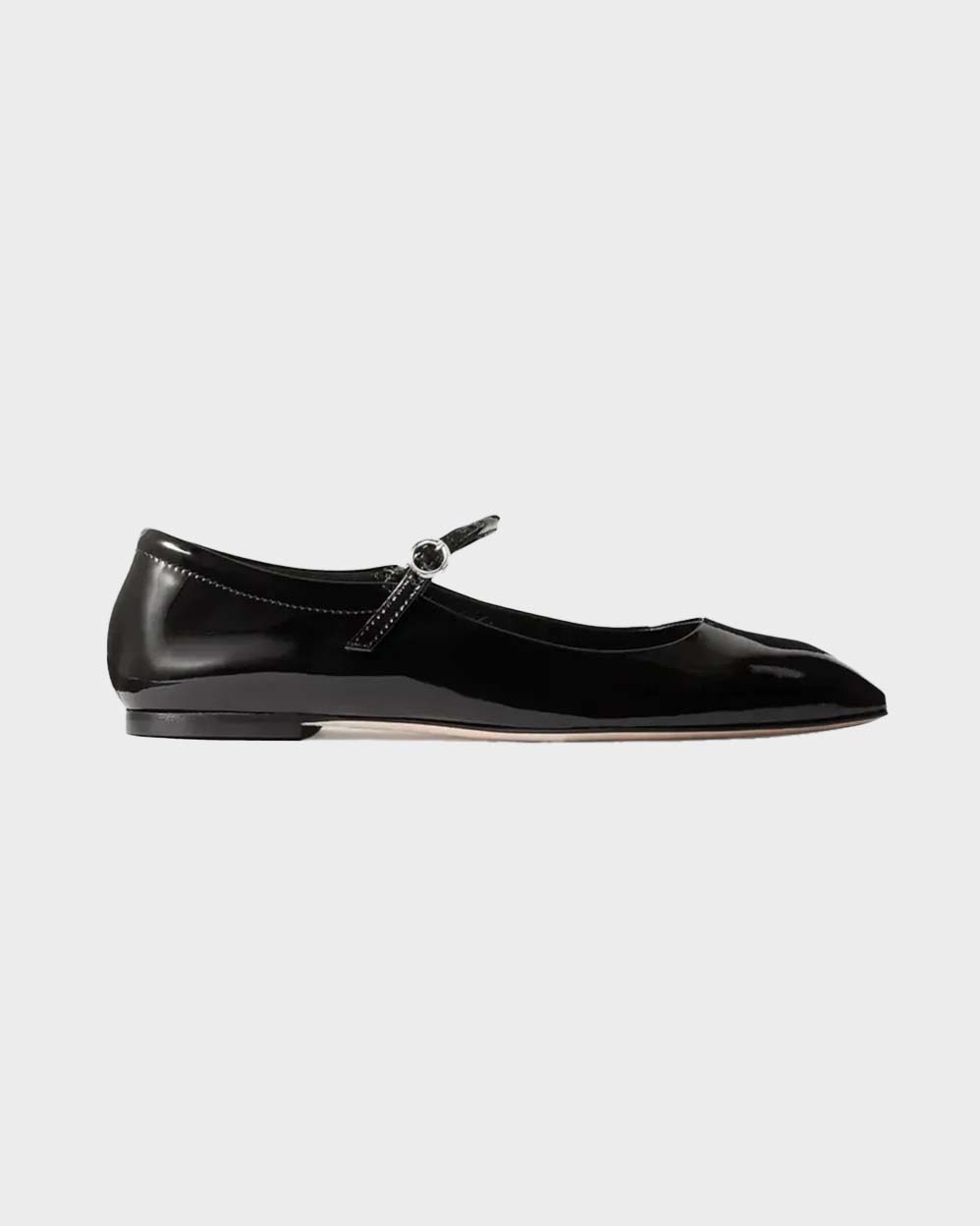 Aeyde Uma Patent Calf Leather Black