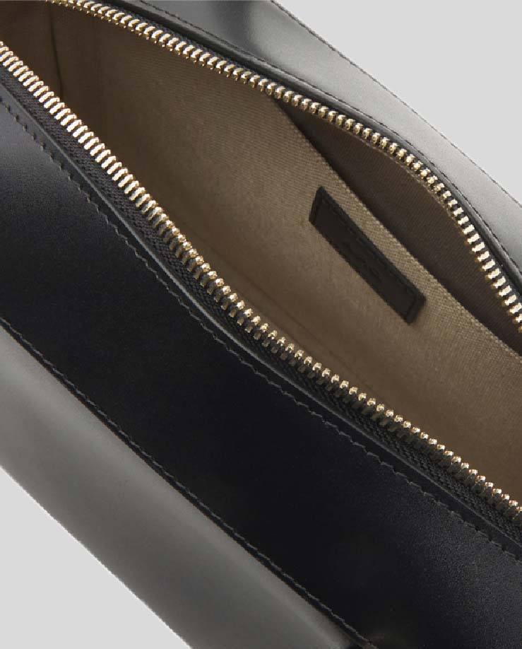 A.P.C Black Sac Virginie Box Bag