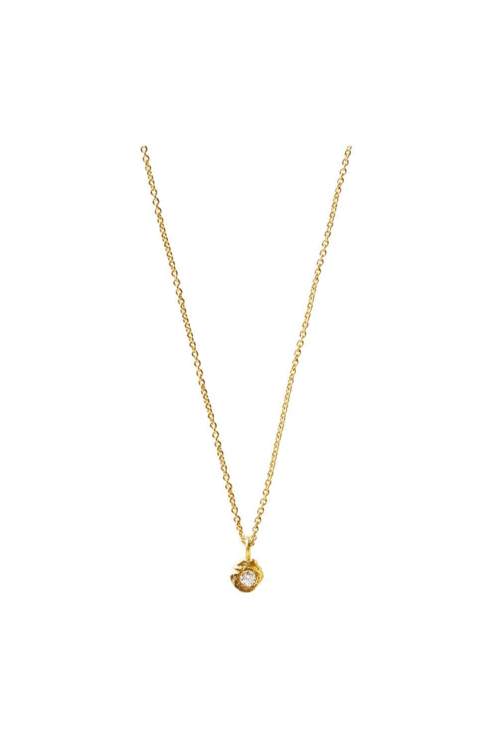 Elhanati Solitaire Iman 0.05ct Necklace